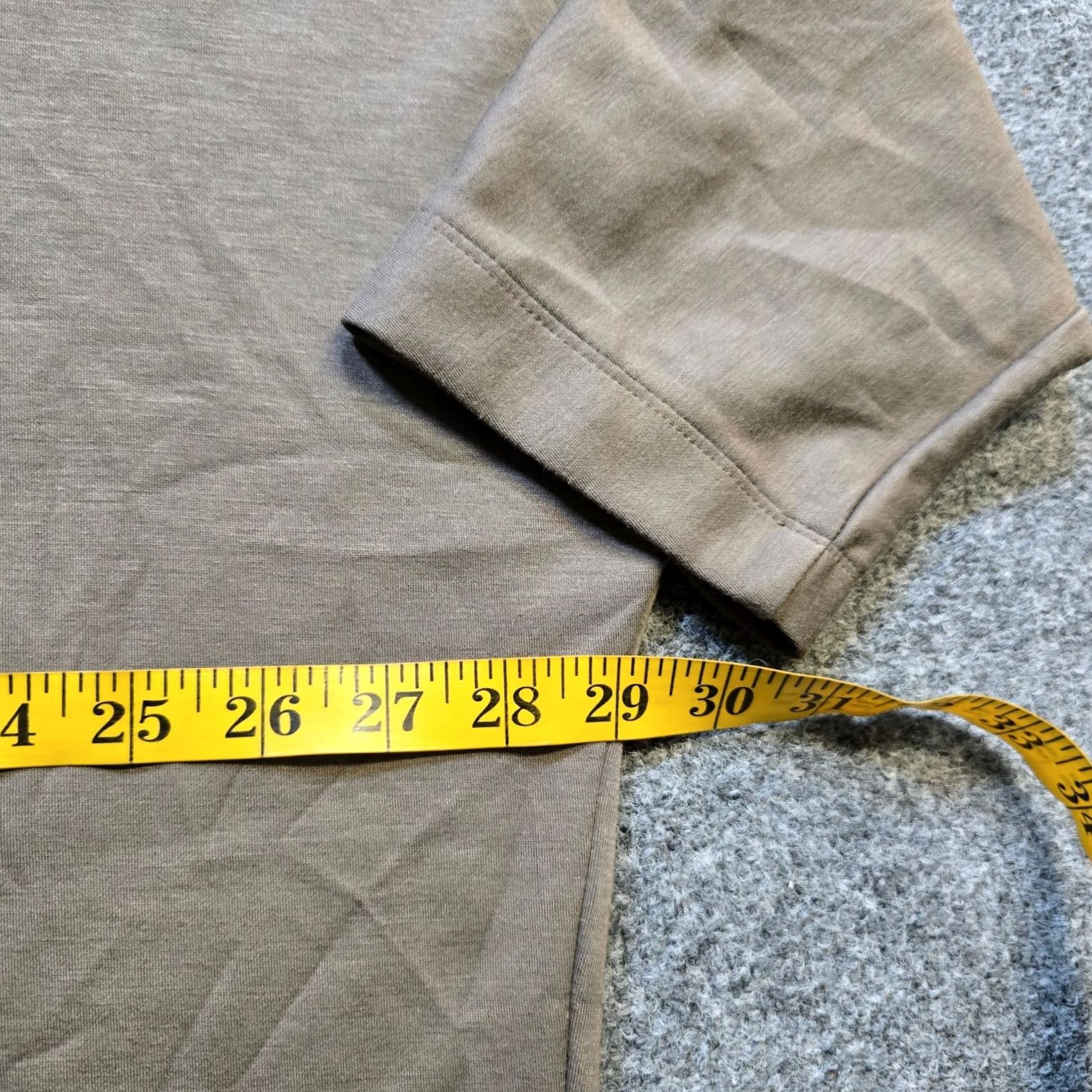 J. Jill J. Jill Top Womens XL Beige V Neck Short Sleeve Stretch Basic Layer Casual Shirt Shirt Womens XL Beige V-Neck Stretch Basic Layer J. Jill Top Size XL / US 12-14 / IT 48-50 - 6 Thumbnail
