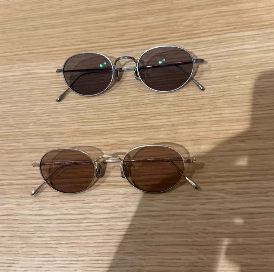 Auralee auralee eyevan x 2-tone metal/acetate sunglasses Size ONE SIZE - 4 Thumbnail