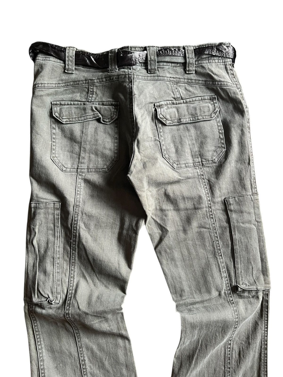 Vintage 1990s Tough Jeansmith Bondage Pants Size 28" / US 6 / IT 42 - 4 Thumbnail