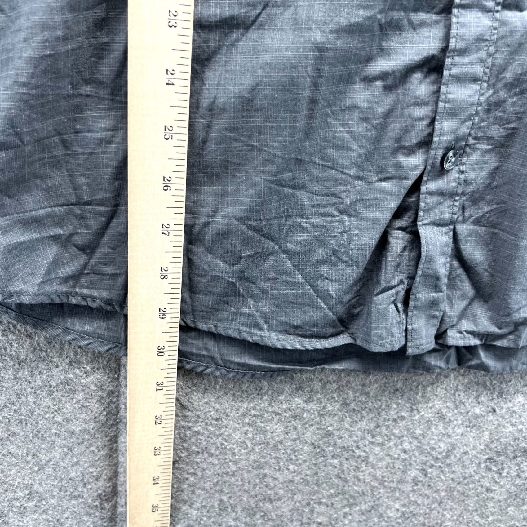 Calvin Klein VINTAGE Calvin Klein Shirt Mens XL Gray Button Down Long Sleeve Cotton Pocket Casual Size US XL / EU 56 / 4 - 3 Thumbnail