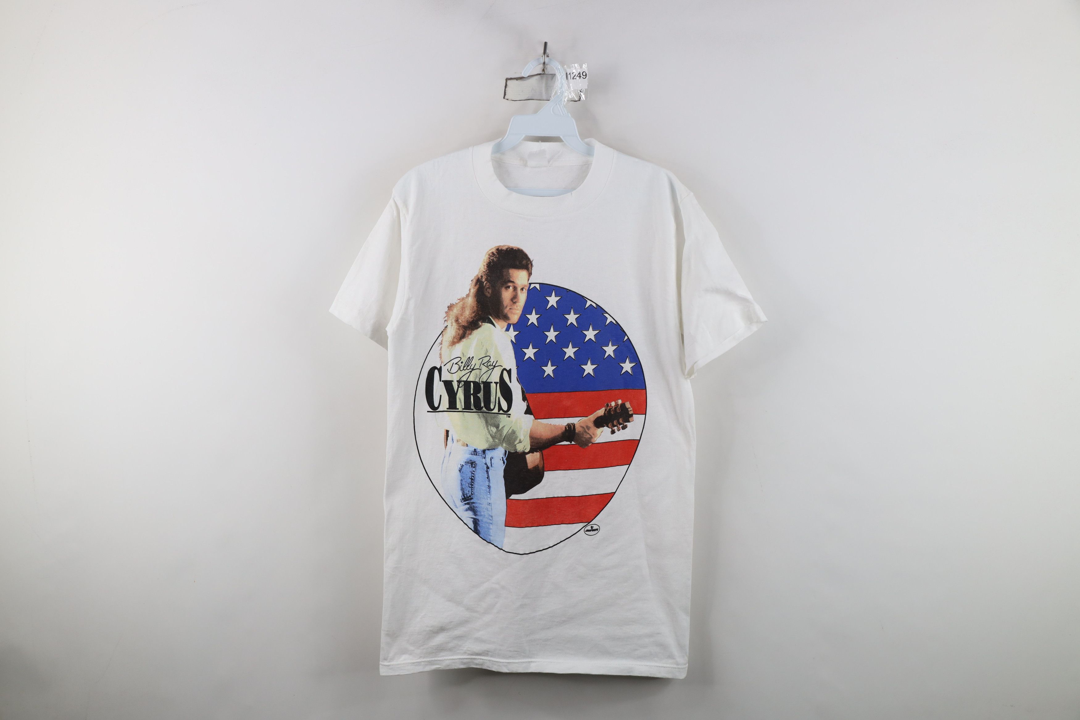 Vintage Vintage 90s Achy Breaky Heart Billy Ray Cyrus Band T-Shirt Size M / US 6-8 / IT 42-44 - 1 Thumbnail