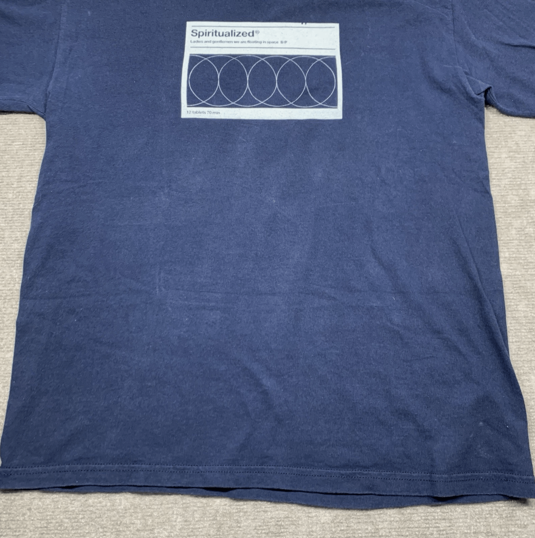 Gildan Spiritualized Vintage T Shirt Large Glow In The Dark Size US L / EU 52-54 / 3 - 2 Thumbnail
