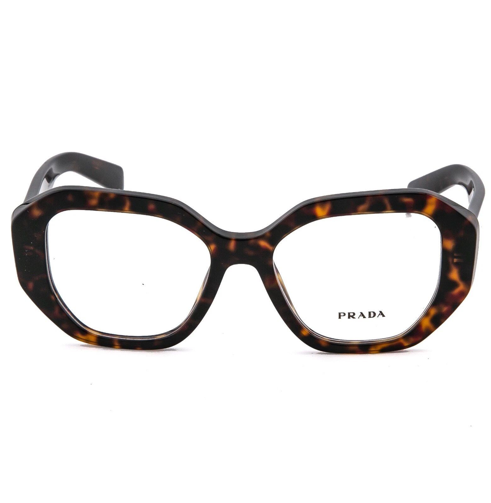 Prada PRADA SYMBOLE PRA07V Brown Havana Bold Eyeglass A07V A07 Size ONE SIZE - 2 Thumbnail