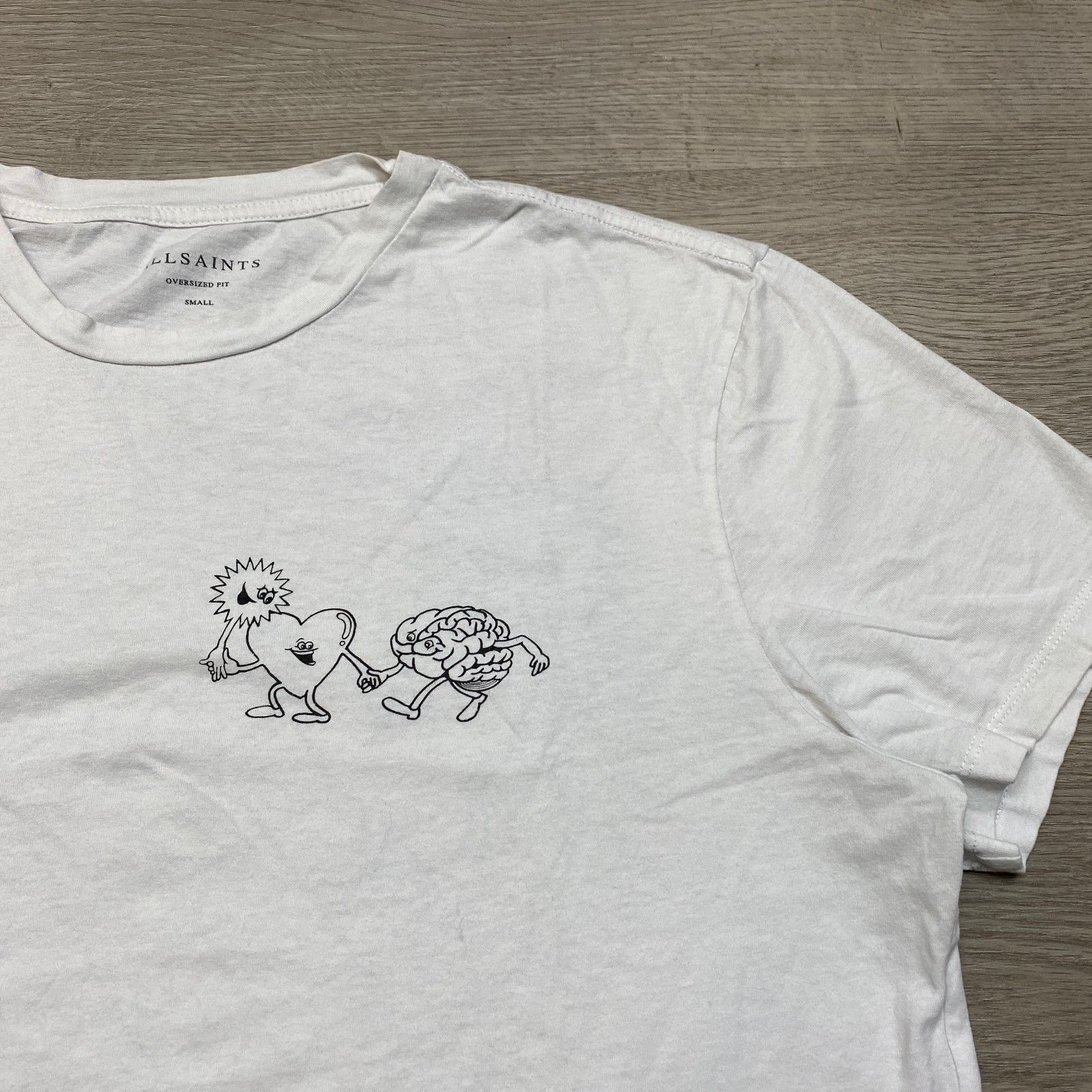 Allsaints Allsaints Peeps All Faces All Places Oversized T Shirt Small Size US S / EU 44-46 / 1 - 4 Thumbnail