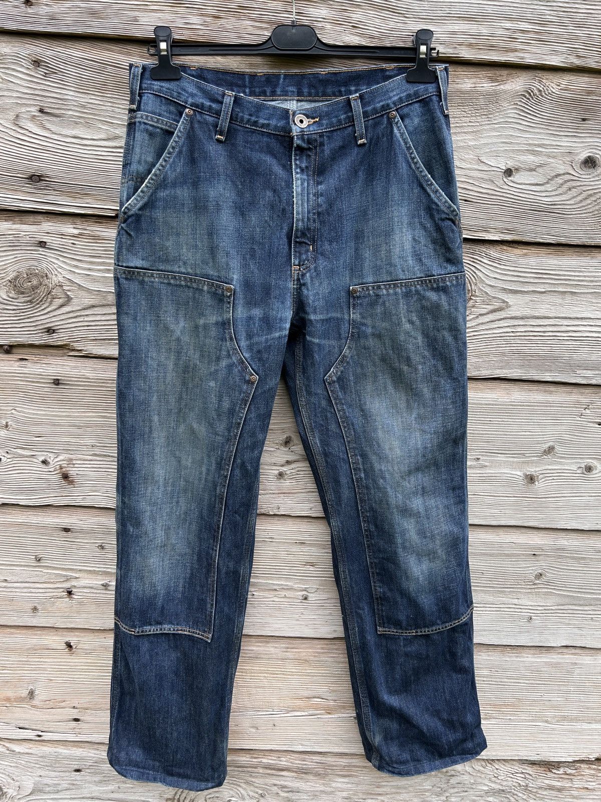 Carhartt Vintage Carhartt Discontinued Double Knee Logger Jeans 34x34 Size US 34 / EU 50 - 8 Thumbnail
