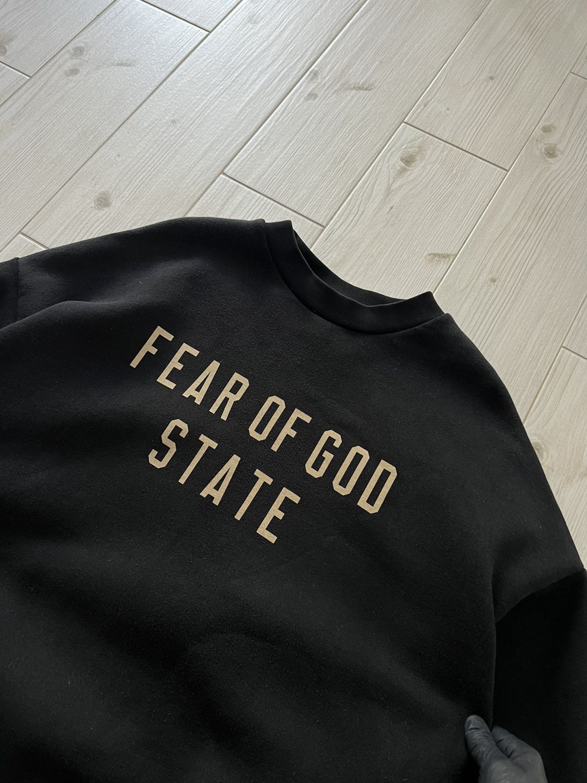 Essentials Fear of God Essentials Big logo Sweatshirt Rar Y2K Oversized Size US L / EU 52-54 / 3 - 6 Thumbnail
