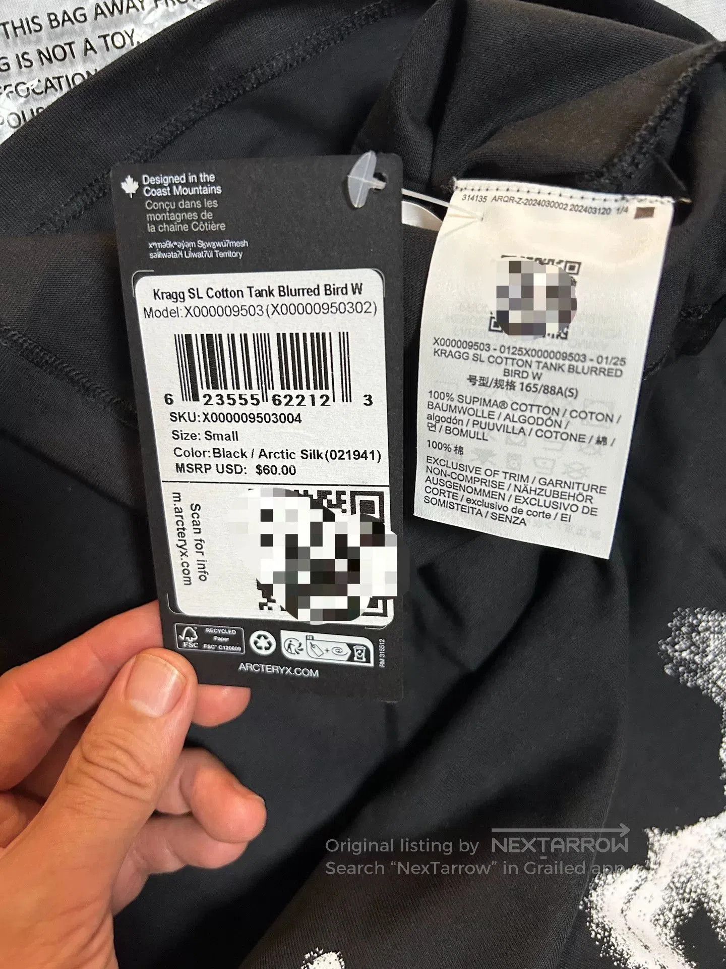 Arc'teryx Arc'teryx Women's Cotton Tank Top. Size S / US 4 / IT 40 - 8 Thumbnail