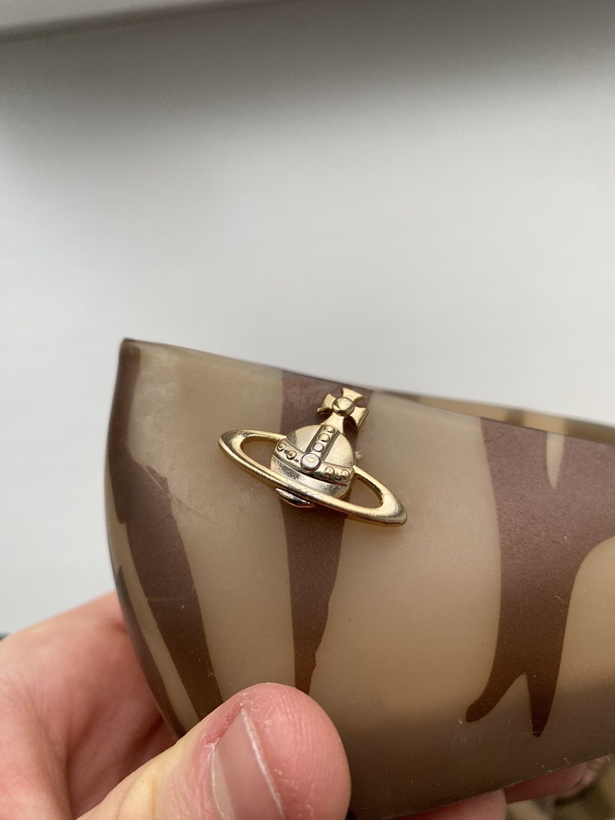 Melissa × Vivienne Westwood Melissa Vivienne Westwood natural /brown zebra print jelly Size US 5 / IT 35 - 3 Thumbnail