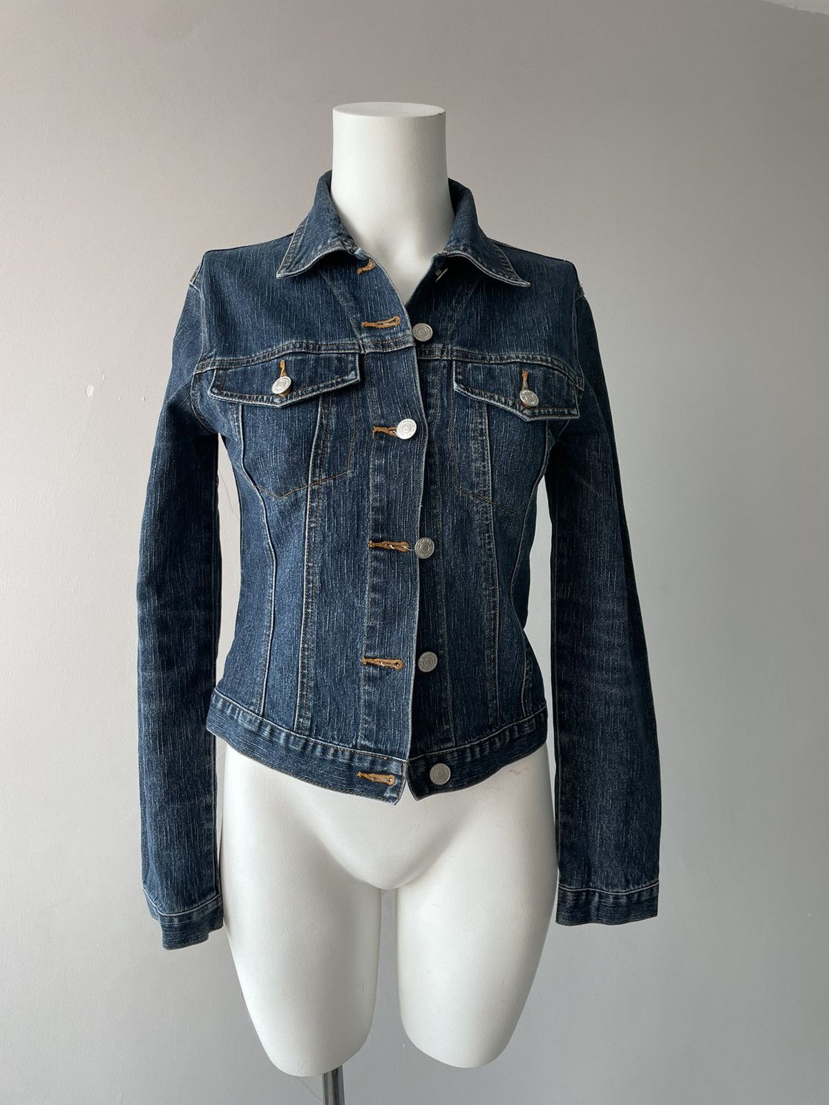 Vintage y2k denim jacket Size S / US 4 / IT 40 - 4 Thumbnail