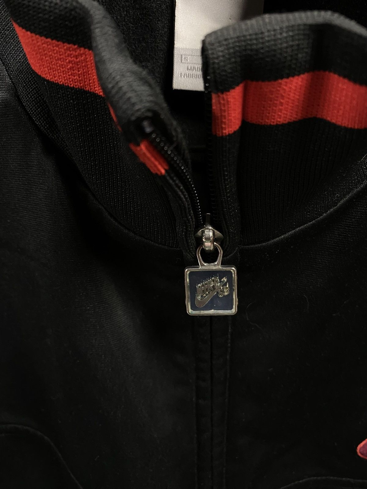 Nike Vintage Nike Sb Black Track Jacket Size Small Size US S / EU 44-46 / 1 - 3 Thumbnail