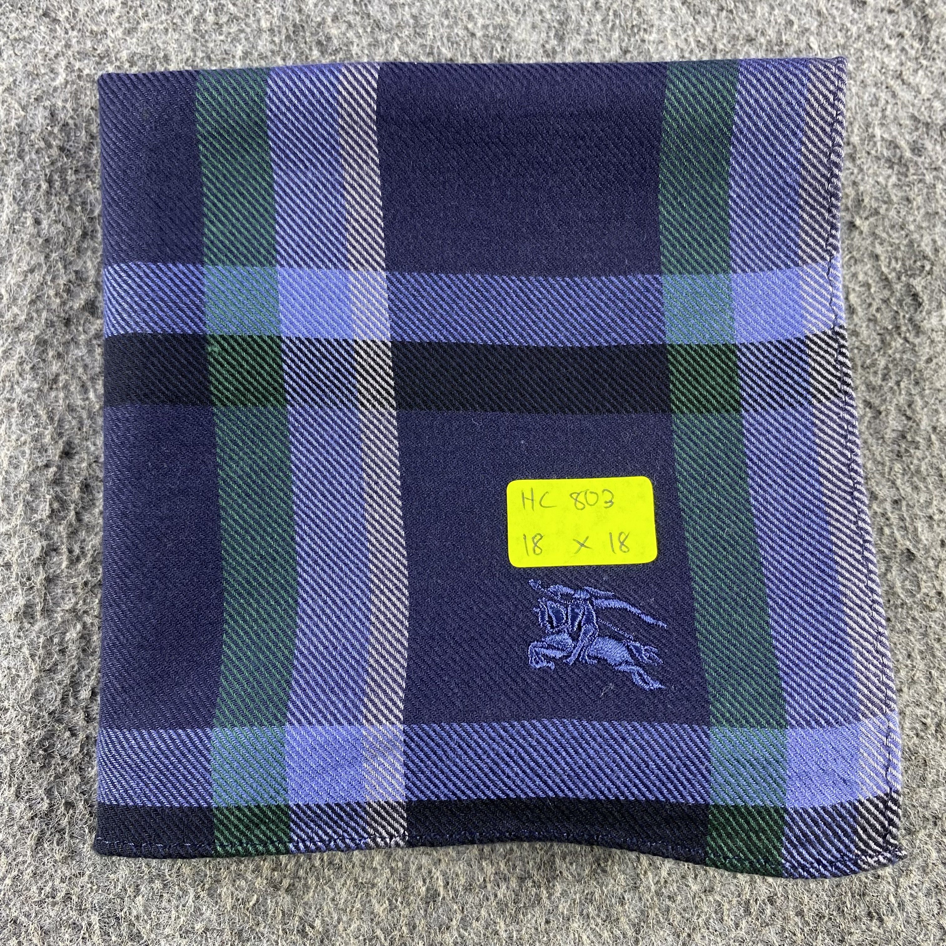 Burberry × Vintage Burberry Handkerchief/Neckerchief/Bandana HC803 Size ONE SIZE - 5 Thumbnail