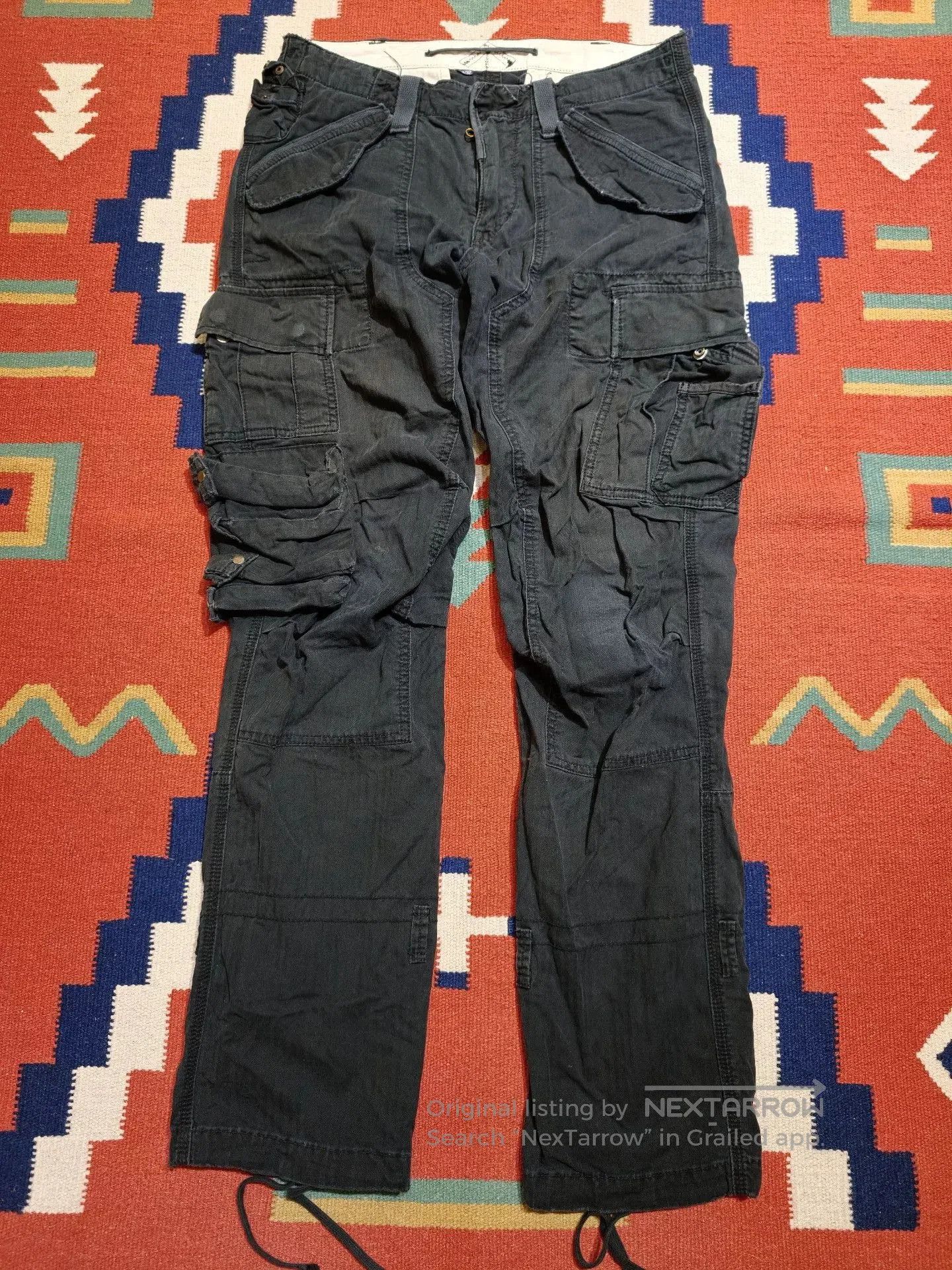 RRL Ralph Lauren RRL Ralph Lauren Cargo Paratrooper Pants. Size US 32 / EU 48 - 7 Thumbnail