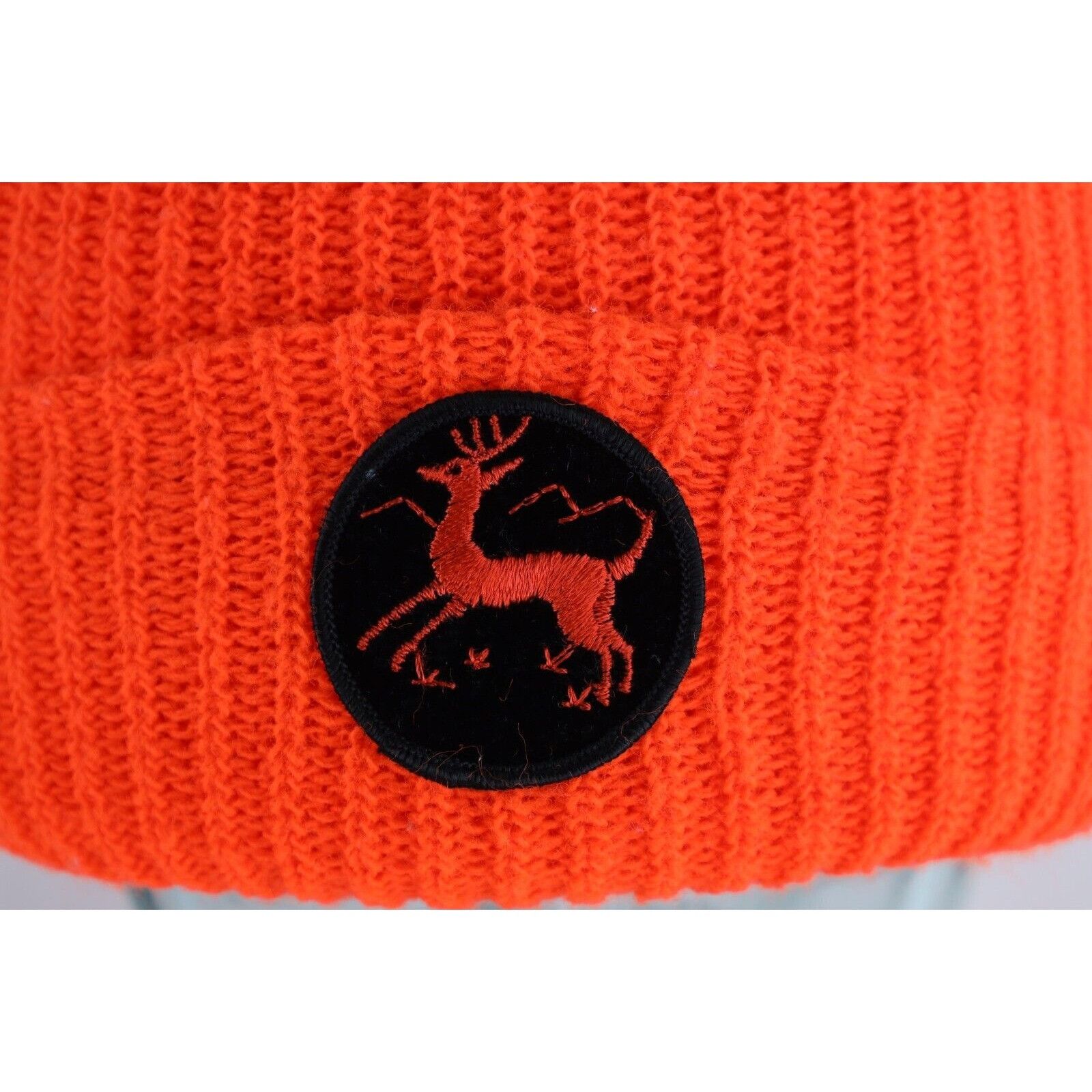 Vintage Vintage 70s Streetwear Deer Buck Double Wall Beanie Hat Size ONE SIZE - 2 Thumbnail