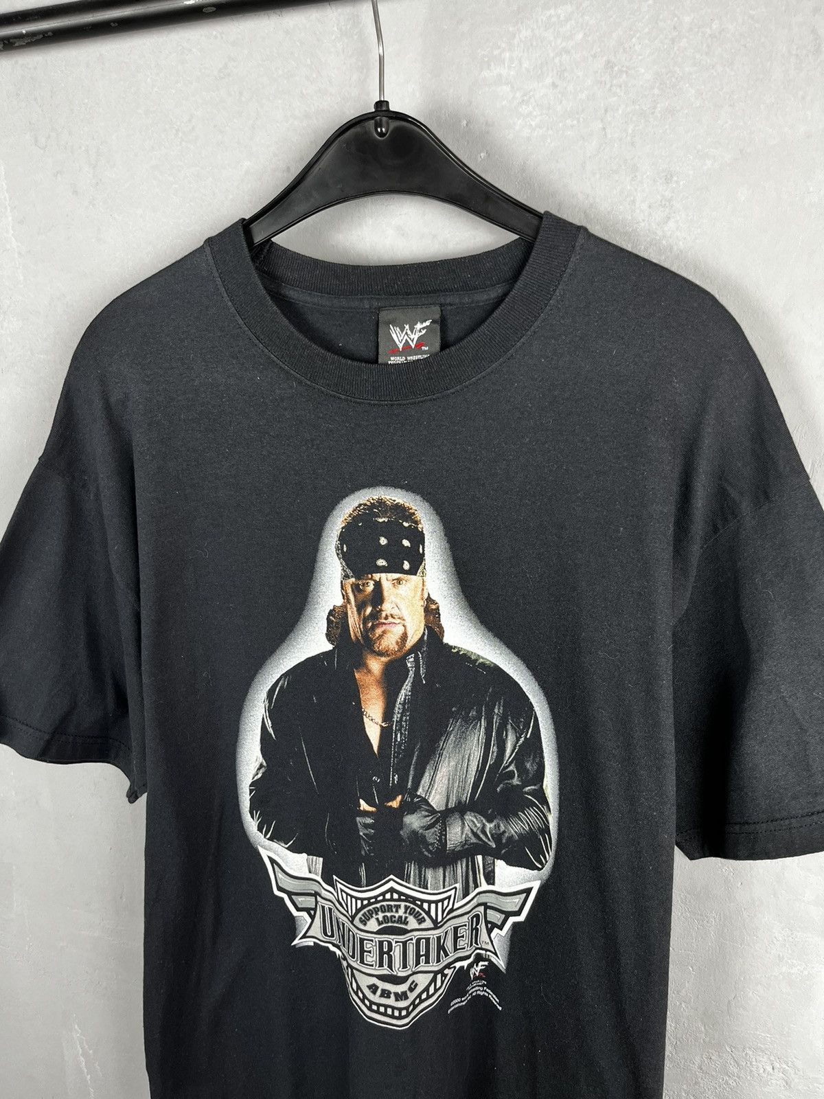 Vintage × WWE × WWF WWF T-shirt Undertaker vintage 2001 Size US L / EU 52-54 / 3 - 3 Thumbnail
