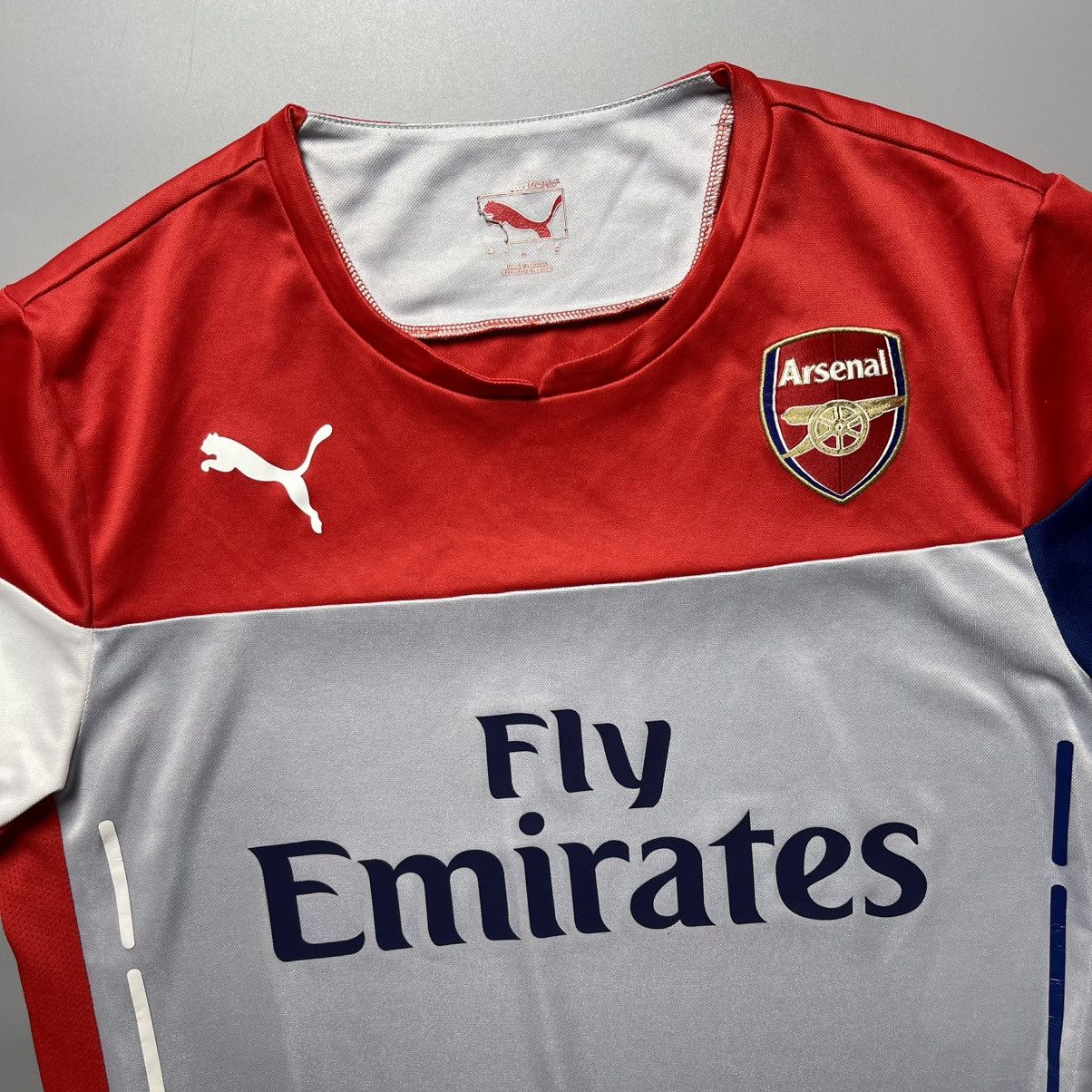 Puma ARSENAL PUMA 2014/2015 FOOTBALL SOCCER TRAINING JERSEY Size US M / EU 48-50 / 2 - 2 Thumbnail