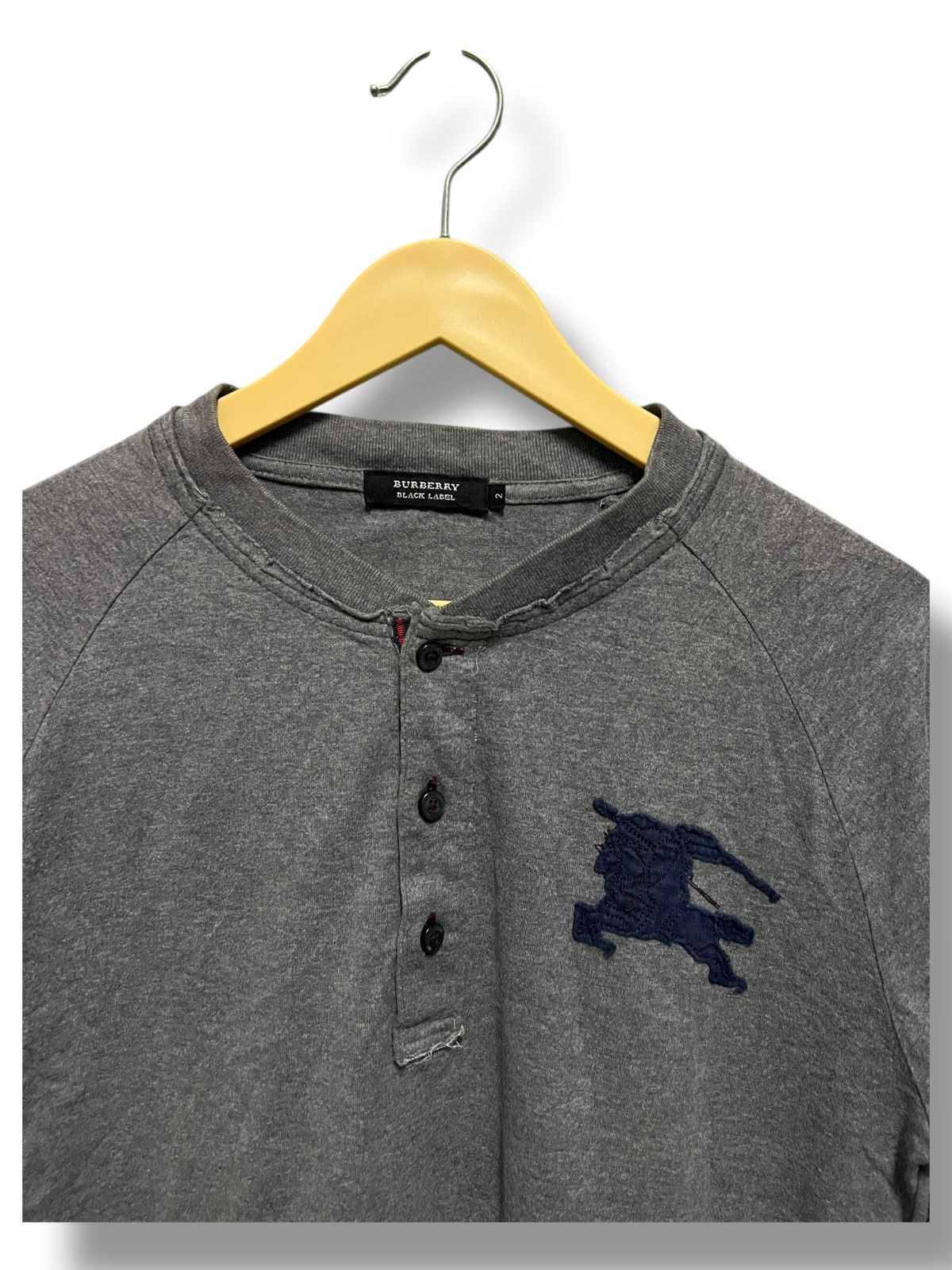Burberry × Designer BURBERRY BLACK LABEL LONG SLEEVES SHIRT Size US M / EU 48-50 / 2 - 3 Thumbnail