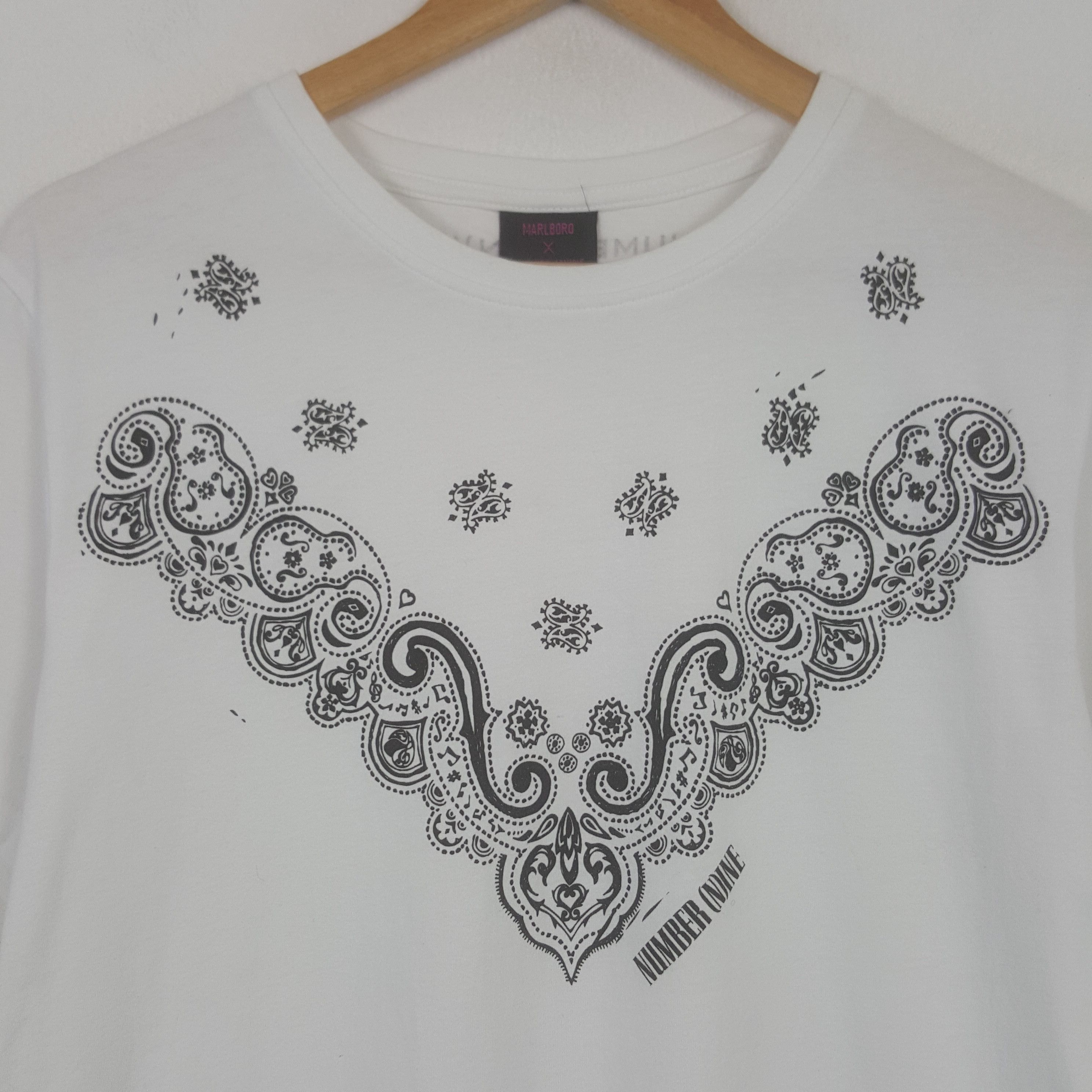 Marlboro × Number (N)ine × Vintage Vintage Marlboro X Number Nine Japanese Brand Tshirt Size US M / EU 48-50 / 2 - 2 Thumbnail