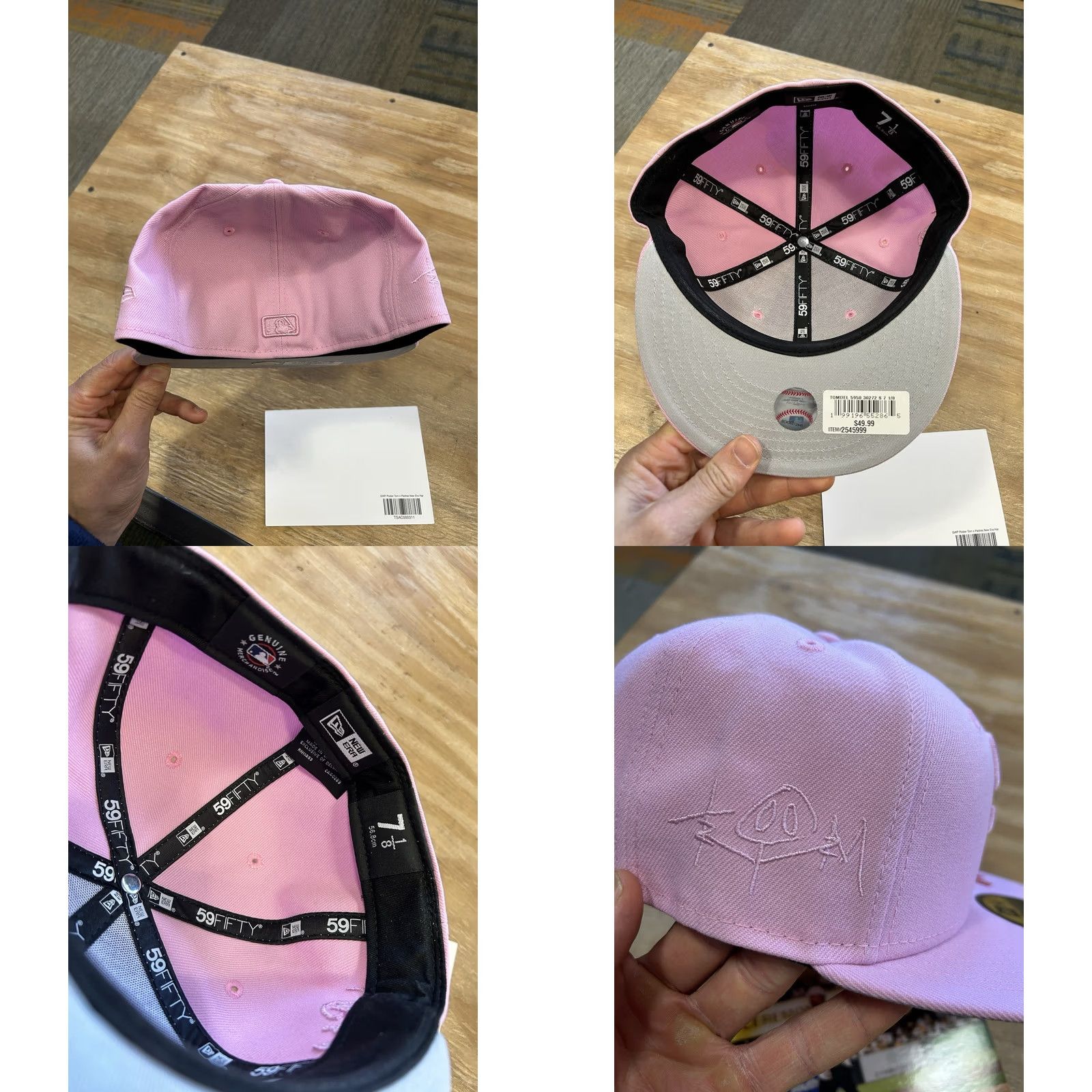 New Era VINTAGE San Diego Padres To The Stars Hat Tom Delonge MLB Flat Brim Sz 7 1/8 SOLD OUT Size ONE SIZE - 8 Thumbnail
