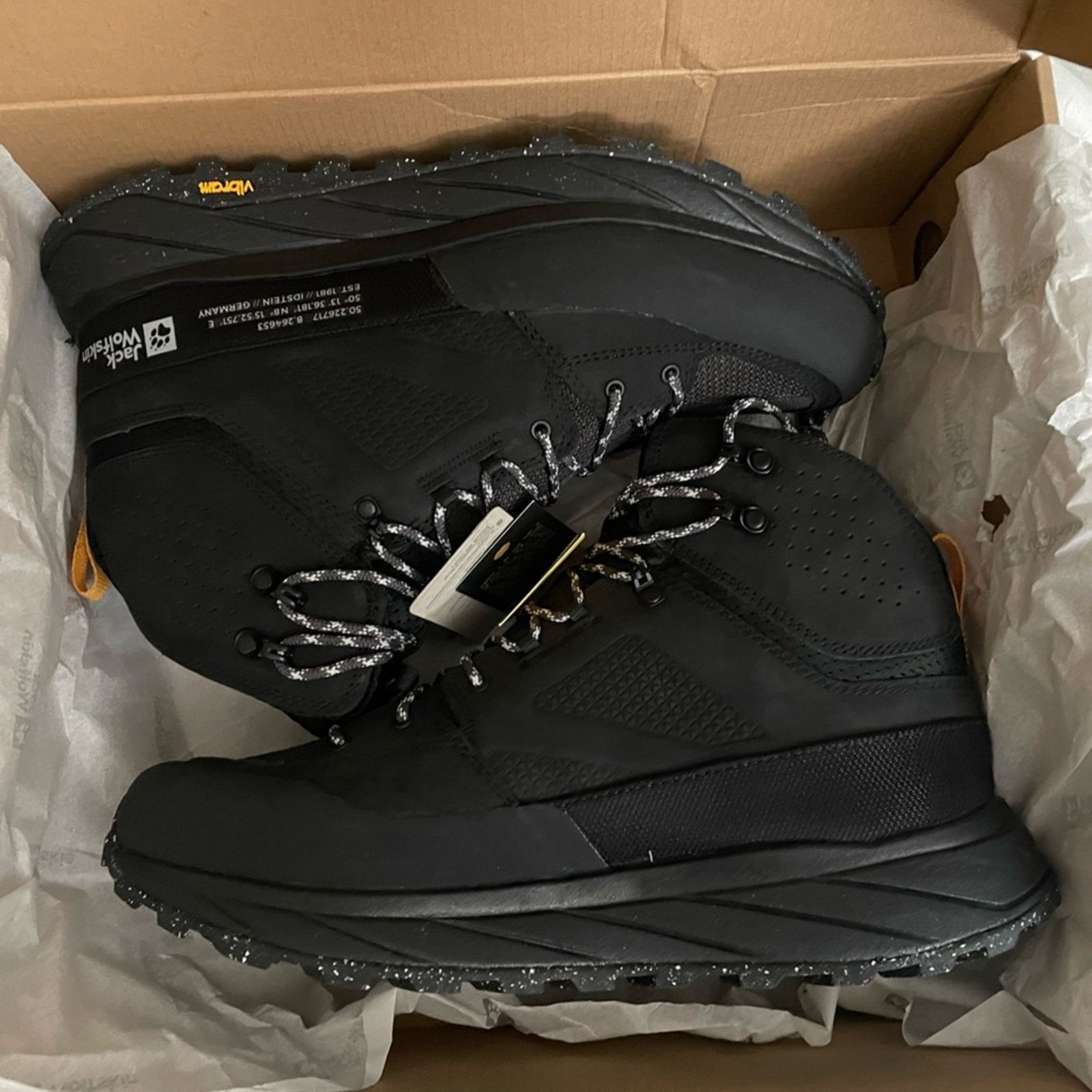 Vintage Jack Wolfskin Terraquest Texapore Hiking Shoe Black Men 11.5 Size US 11.5 / EU 44-45 - 14 Thumbnail