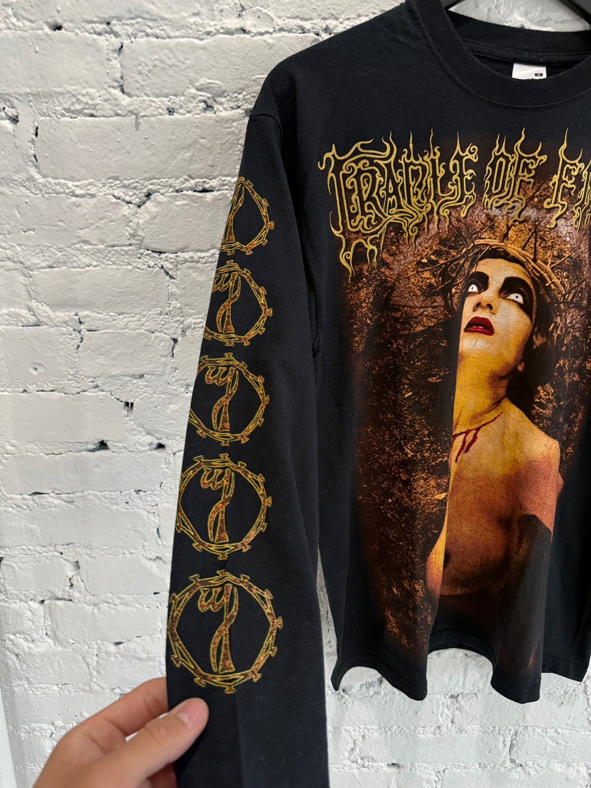 Vintage 2005 CRADLE OF FILTH ‘CURSED ABOVE ALL MEN’ L/S TEE Size US M / EU 48-50 / 2 - 3 Thumbnail