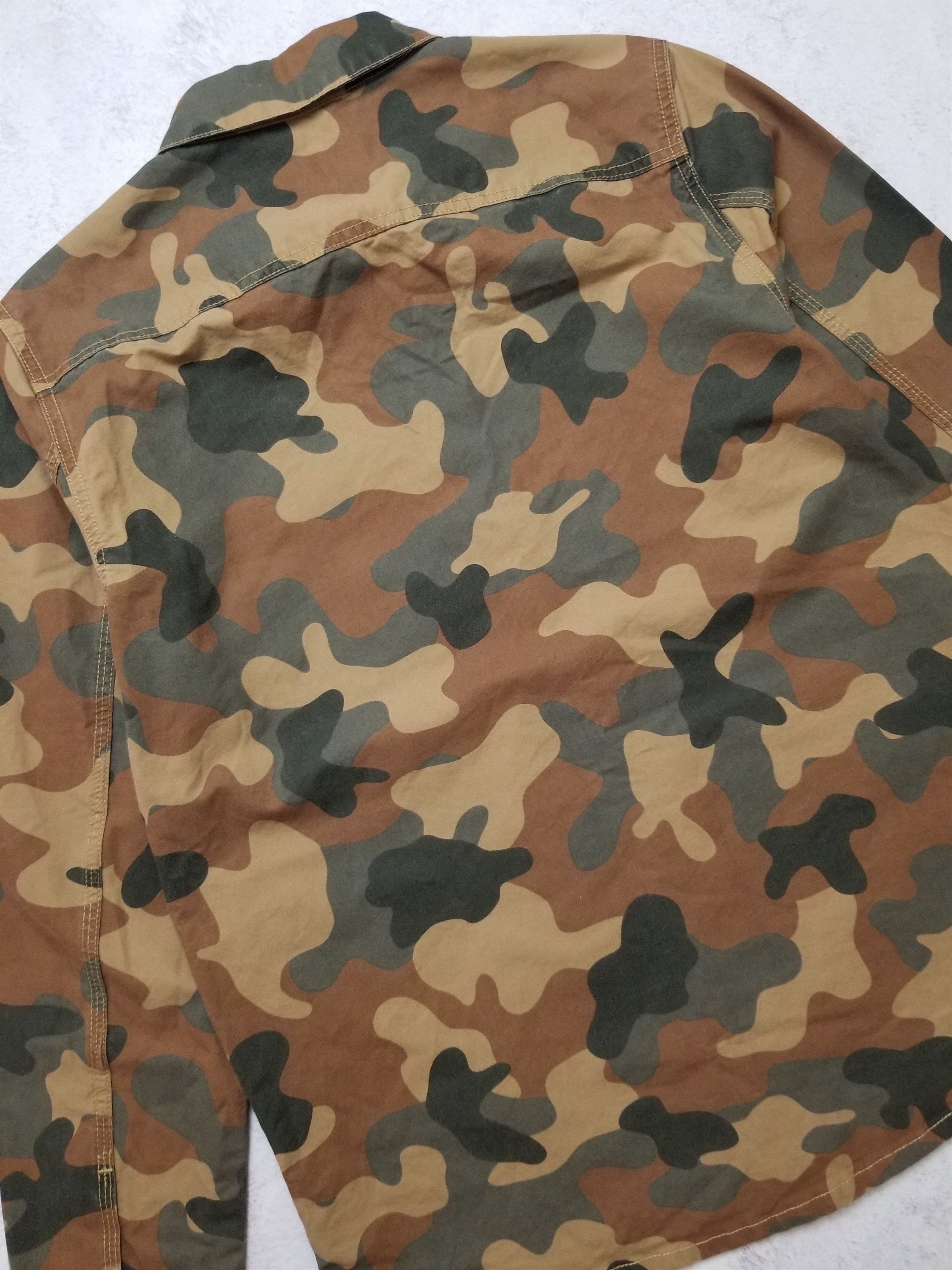 Barbour Barbour Haritage Camouflage Heavy Overshirt Cotton Jacket Size US M / EU 48-50 / 2 - 4 Thumbnail