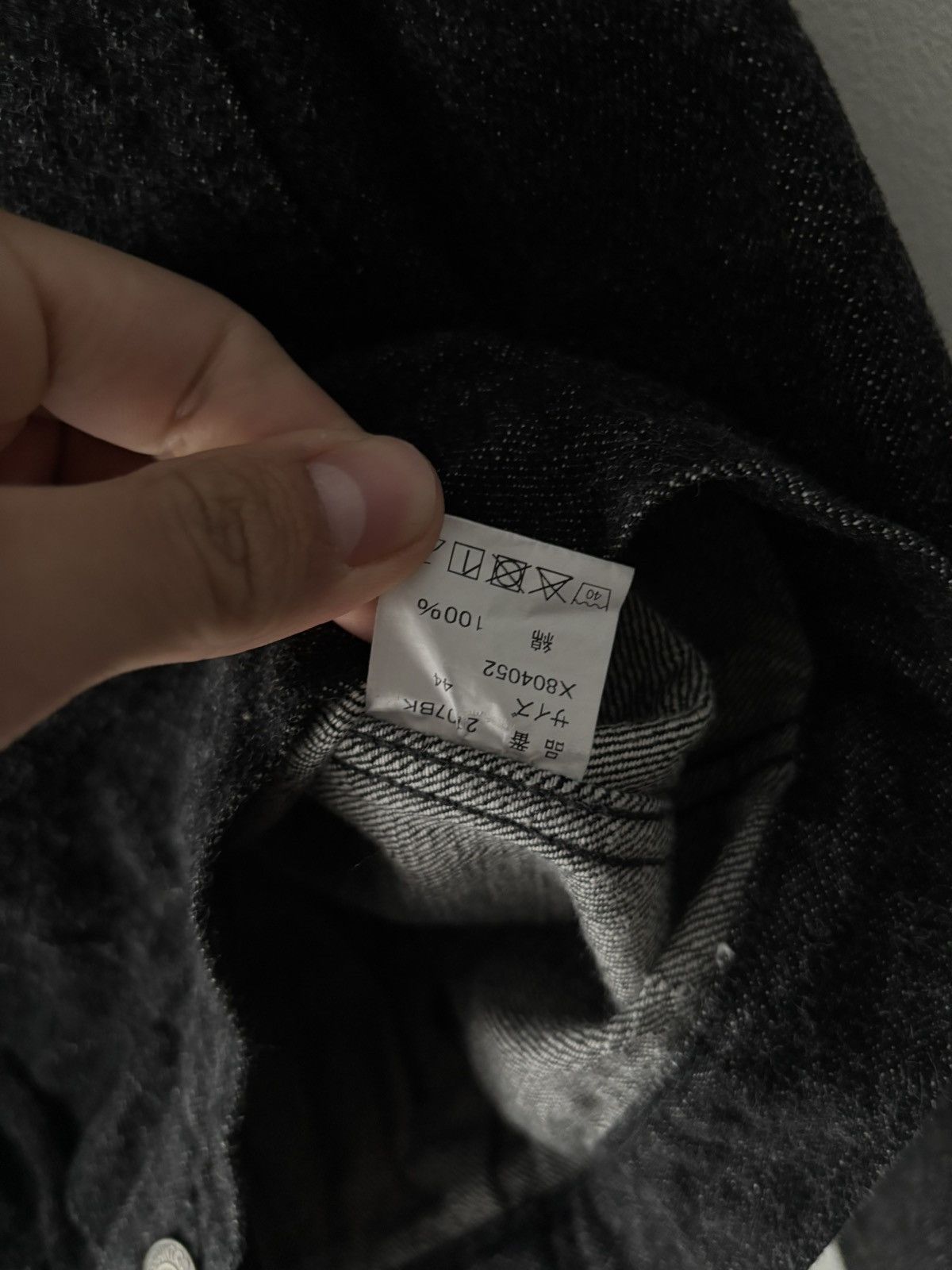 Full Count & Co. Full Count 2107BK Type 1 Denim Jacket Size M Size US S / EU 44-46 / 1 - 4 Thumbnail