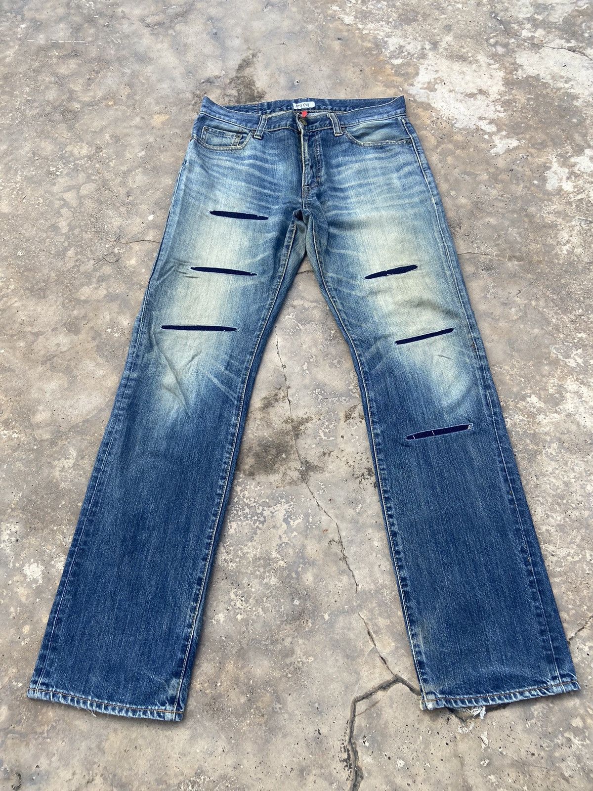 UNIQLO PATCHWORK REWORK PANT