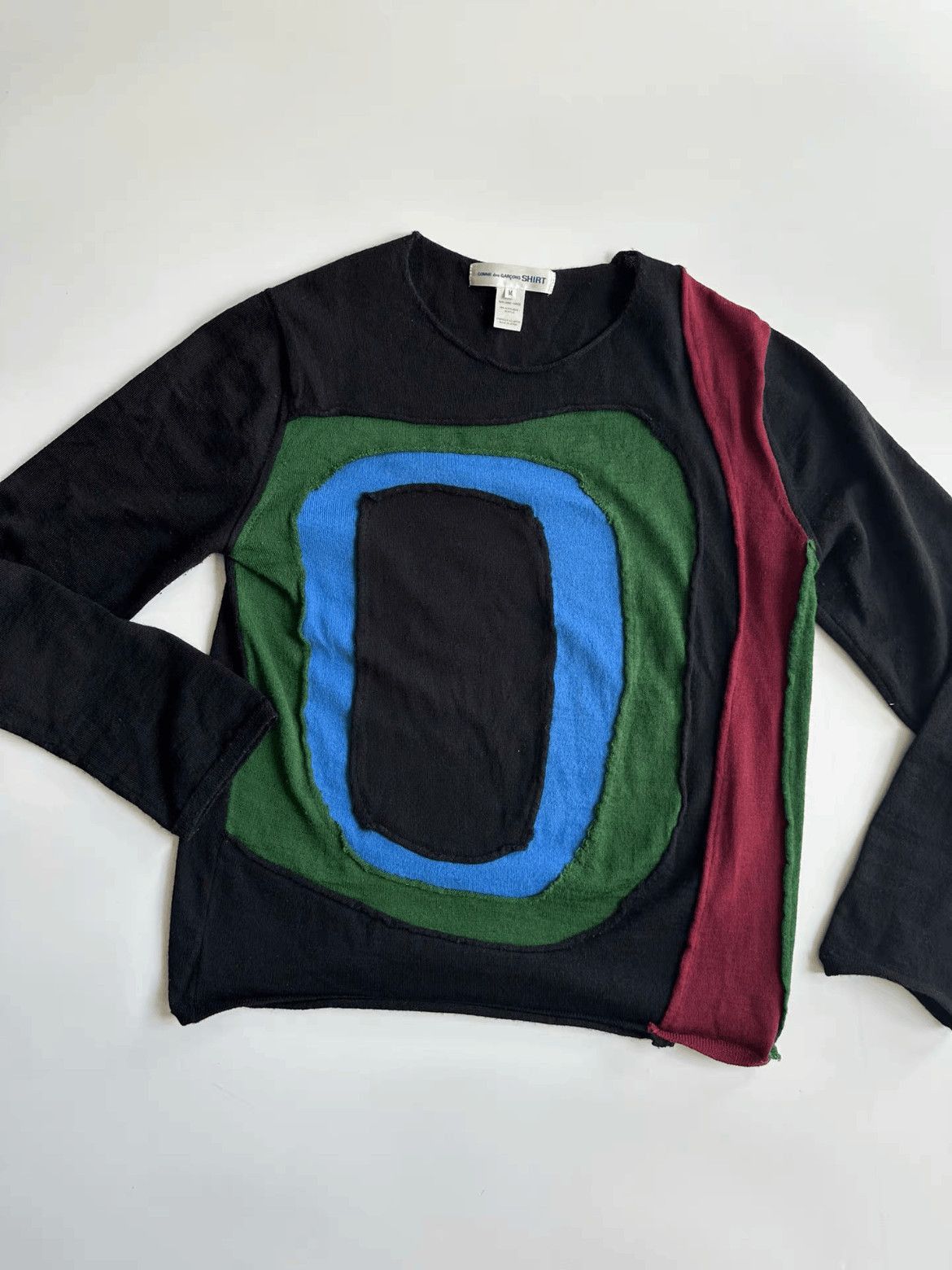 Comme des Garcons SHIRT Comme Des Garcons Shirt Joint Patches Knitwear-2508 Size US M / EU 48-50 / 2 - 1 Thumbnail
