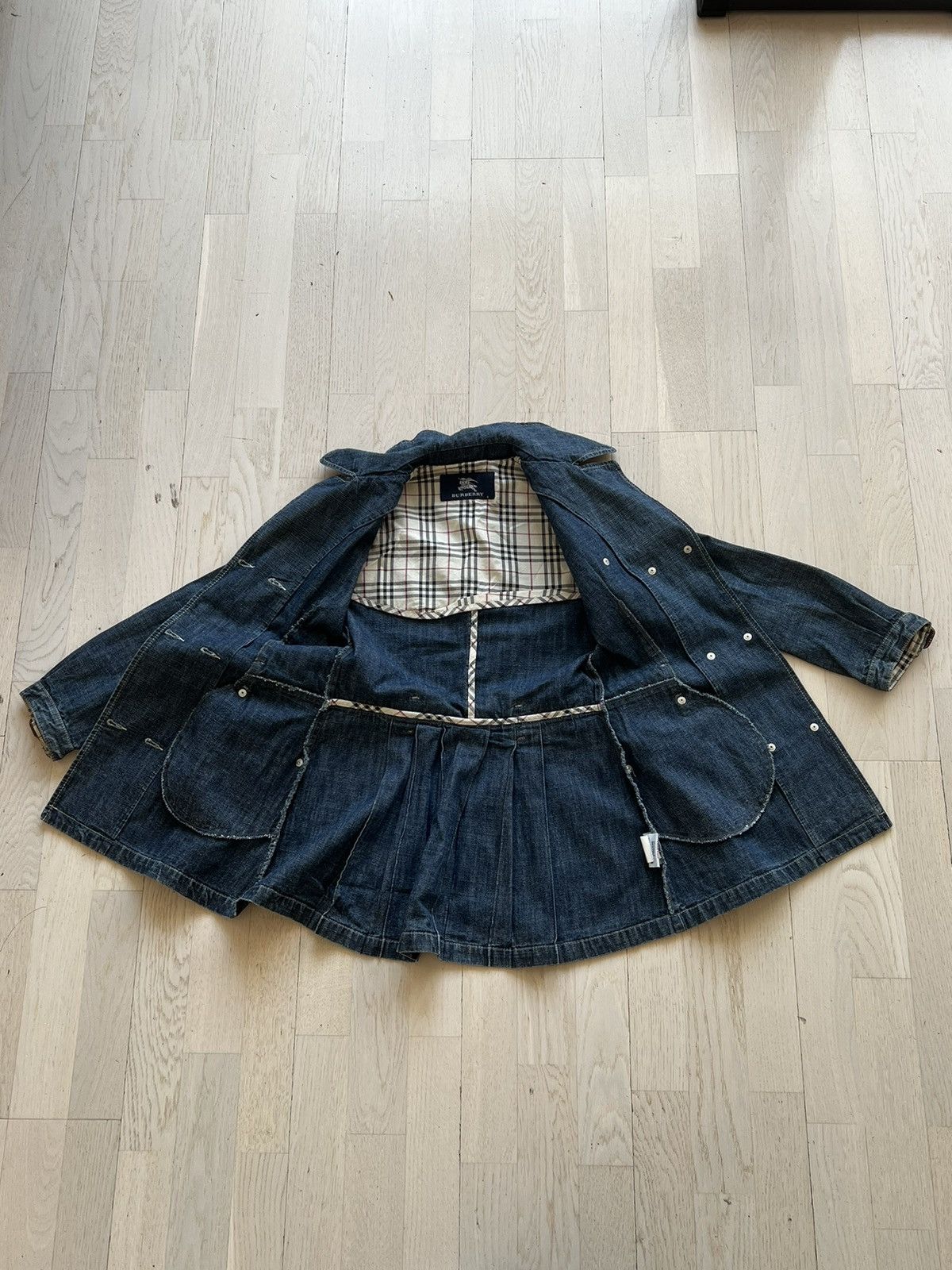 Vintage Burberry Denim Jacket