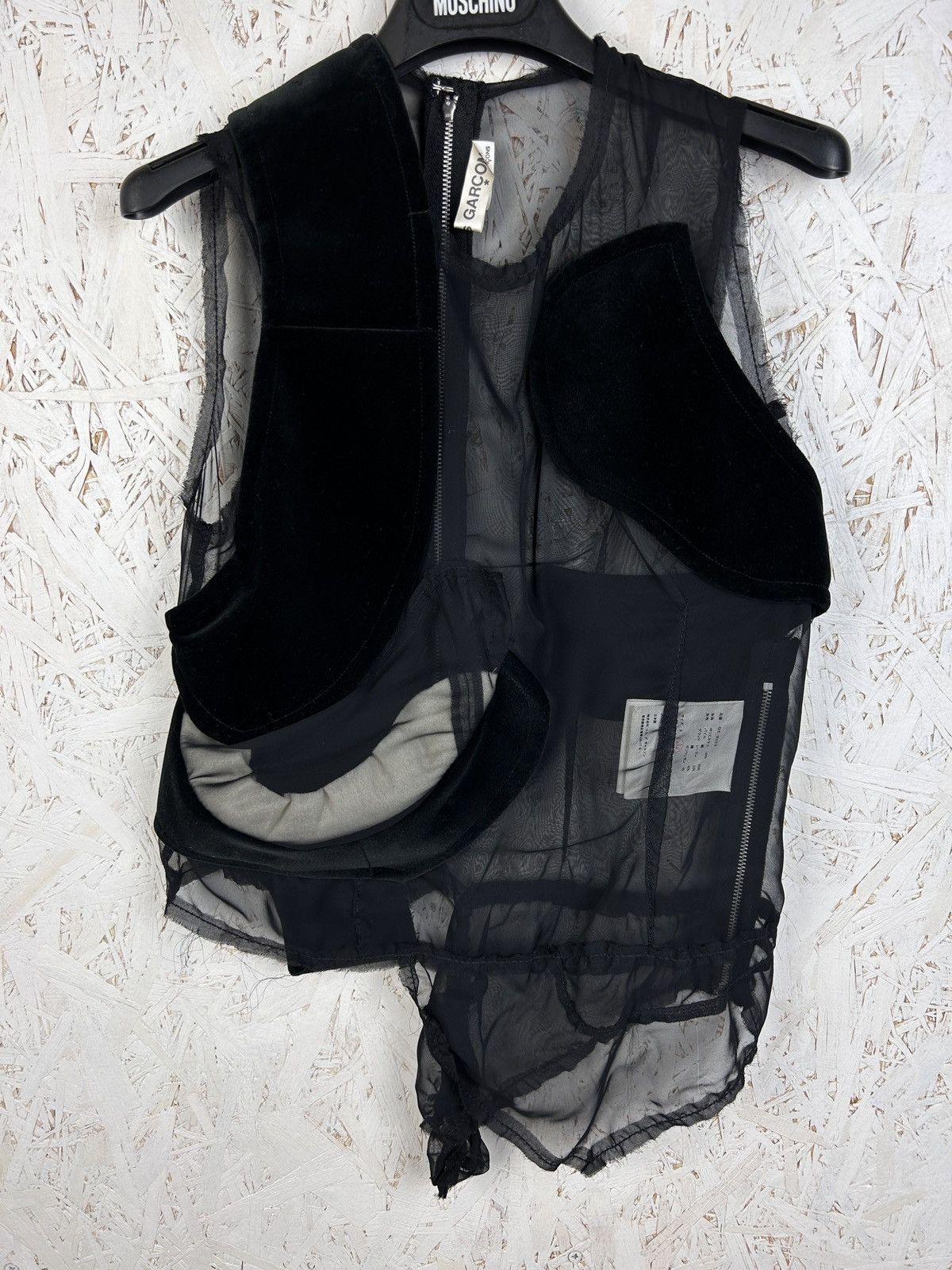 Comme des Garcons Vintage Comme Des Garcons Rei Kawakubo Mesh Sheer Vest Size S / US 4 / IT 40 - 1 Thumbnail
