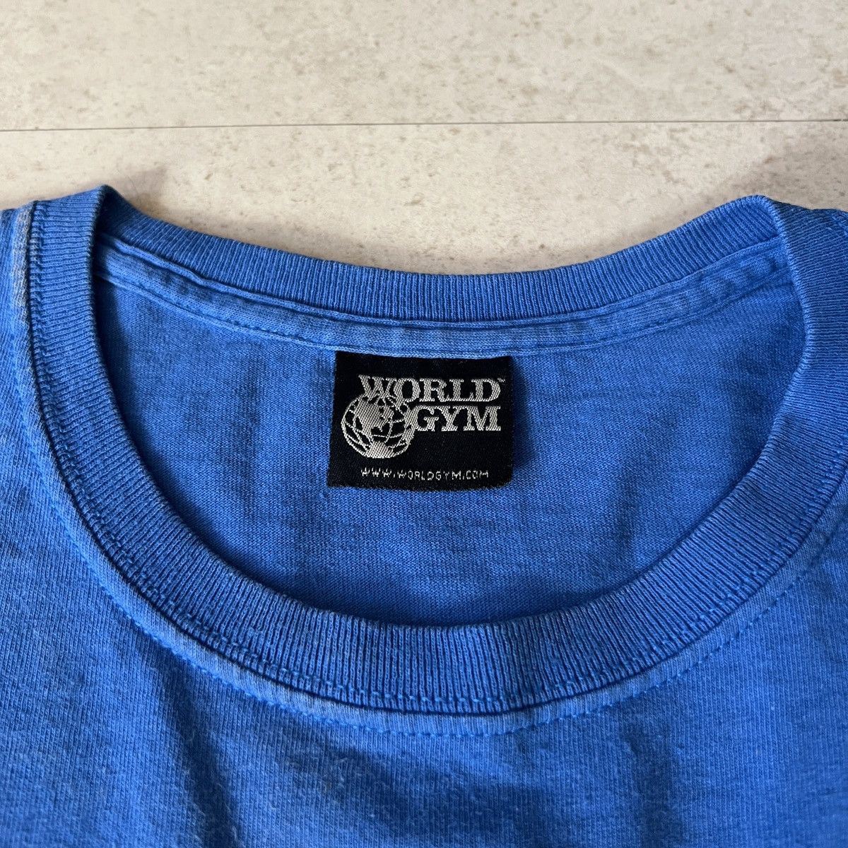 Other Vintage 00s World Gym T-Shirt Size US XL / EU 56 / 4 - 6 Thumbnail