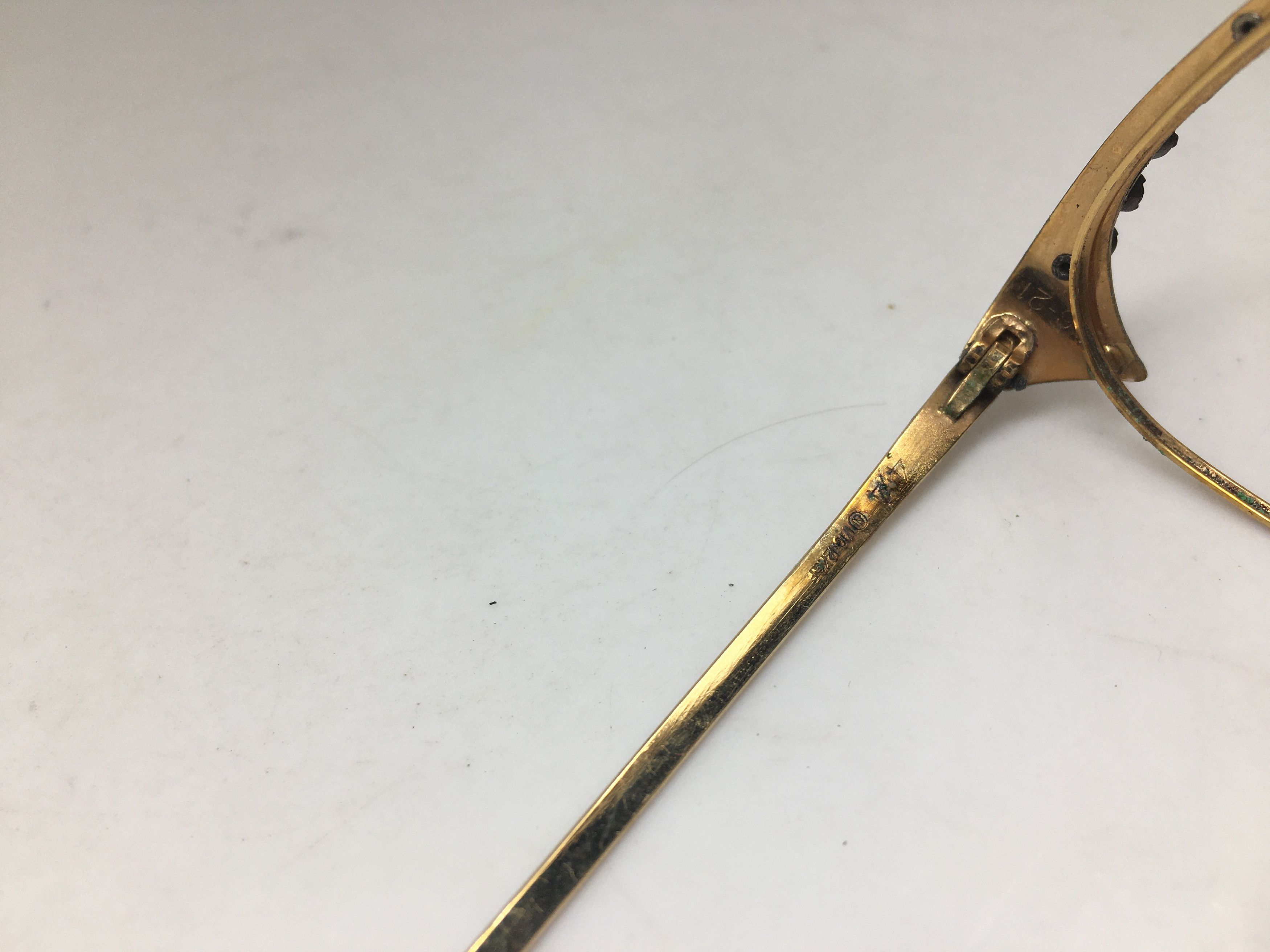 Vintage Vintage Diva Cateye Gold-filled Eyeglasses Frame Size ONE SIZE - 7 Thumbnail