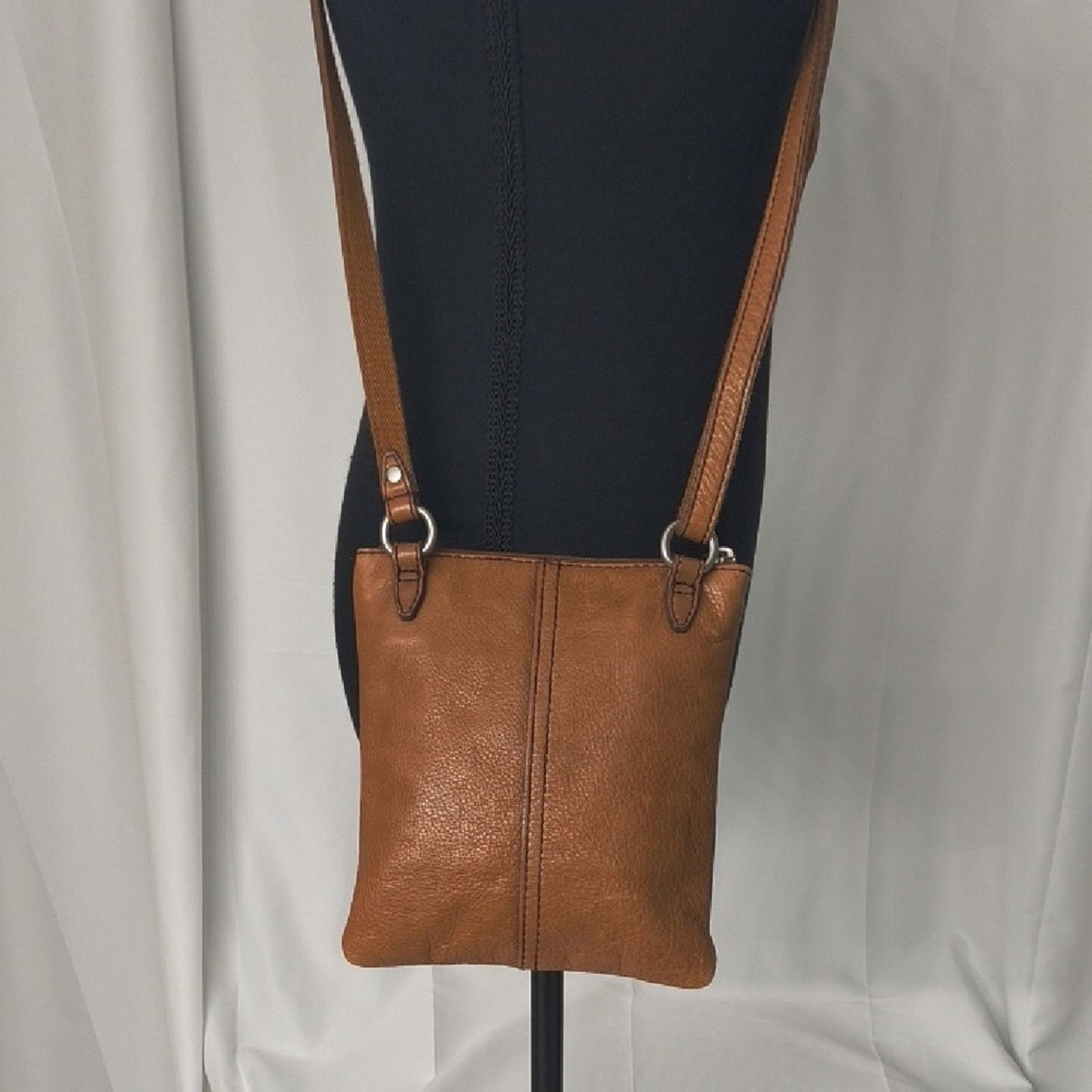 Fossil Vintage Fossil Brown Leather Crossbody Bag Size ONE SIZE - 8 Thumbnail