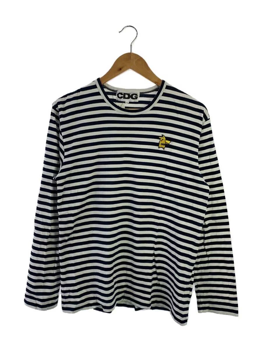 Comme des Garcons Pikachu Striped Long Sleeve Tee Size US L / EU 52-54 / 3 - 1 Thumbnail