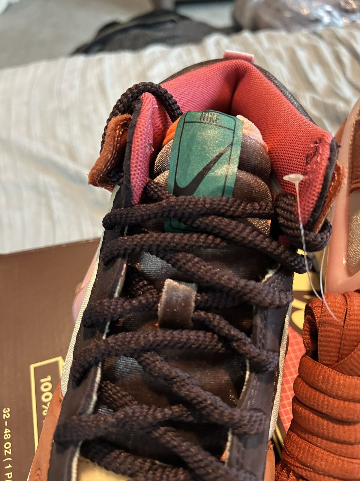 Jordan Brand × Nike × Social Status Nike dunk x Social Status Chocolate Milk Size US 10.5 / EU 43-44 - 4 Thumbnail