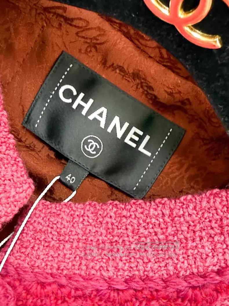 Chanel Chanel Lace rolled-edge two-pocket woven long-sleeved jack Size S / US 4 / IT 40 - 7 Thumbnail