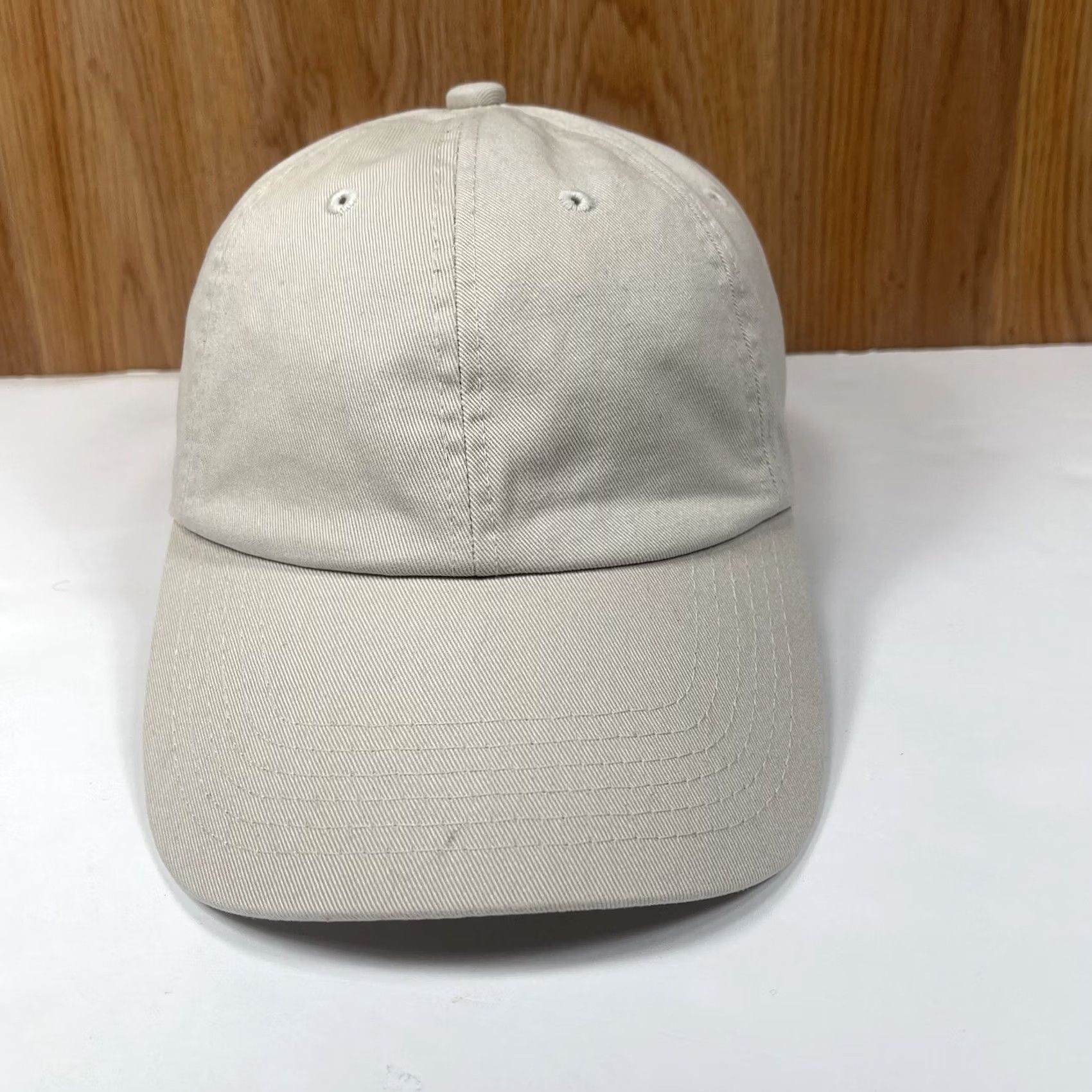 Vintage EMPRN Hat Womens Beige Adjustable StrapBack Baseball Cap One Size Fits All Size ONE SIZE - 2 Thumbnail