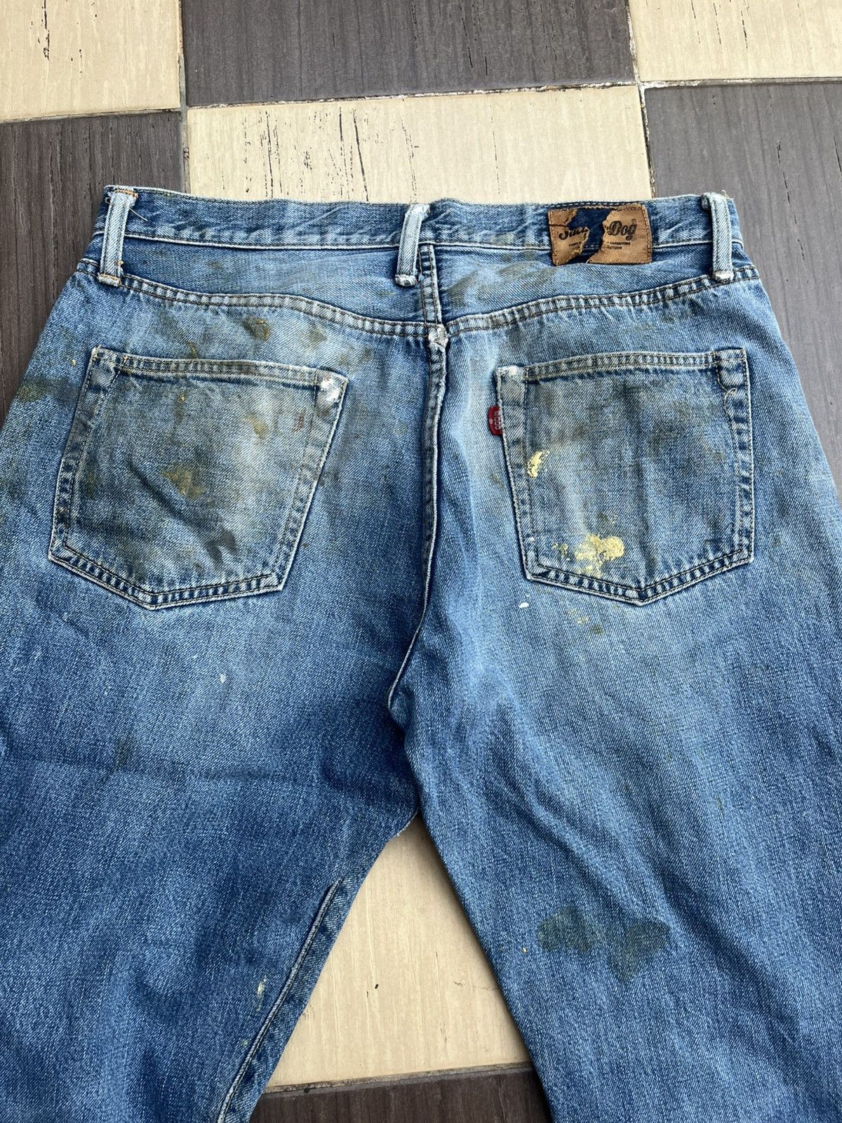 Japanese Brand Salty dog distressed denim Size US 32 / EU 48 - 11 Thumbnail
