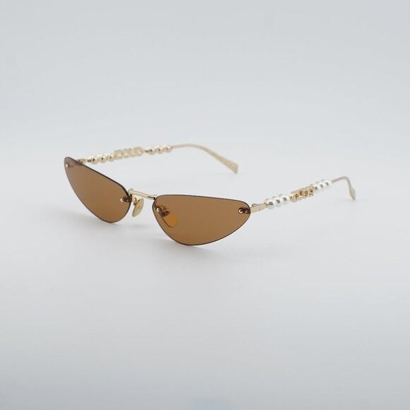 Gucci Gucci GG1920S 003 Sunglasses Shiny Endura Gold with Pearl Size ONE SIZE - 1 Thumbnail