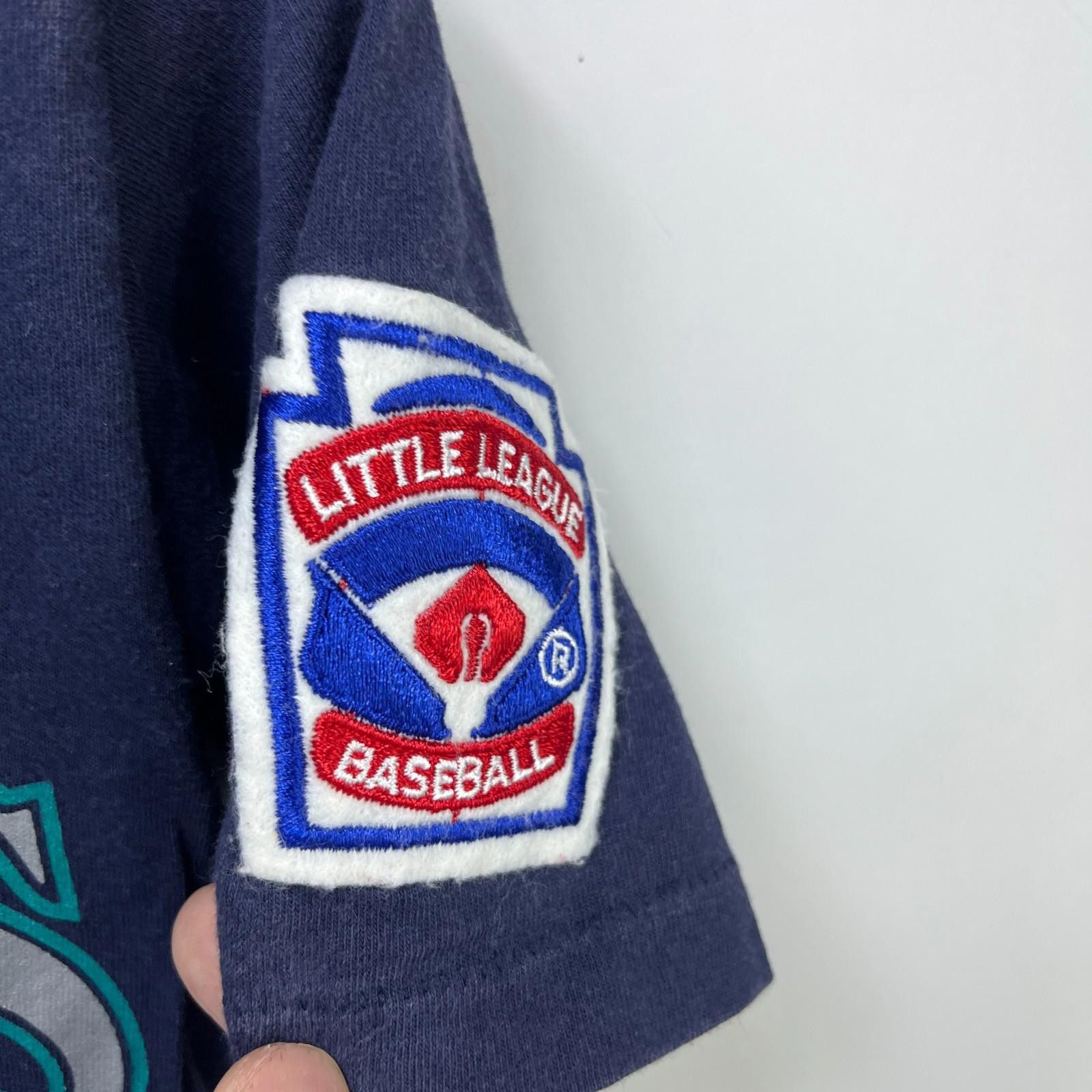 Majestic Vintage 90s Seattle Mariners Sun Faded T-Shirt Youth Large Size ONE SIZE - 3 Thumbnail