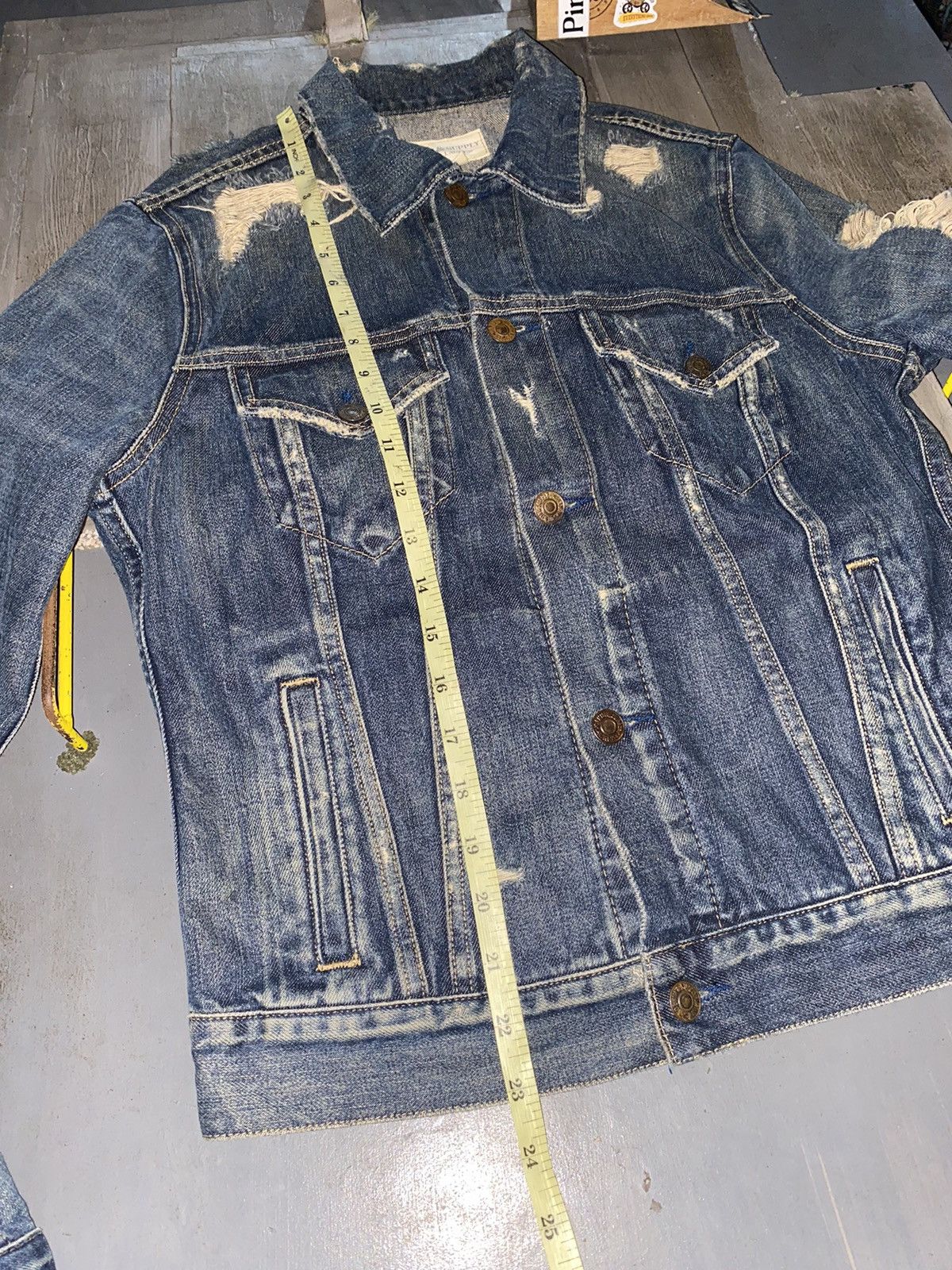 RRL Ralph Lauren Distressed trucker jacket Denim supply RL TYPE3 Size US M / EU 48-50 / 2 - 13 Thumbnail