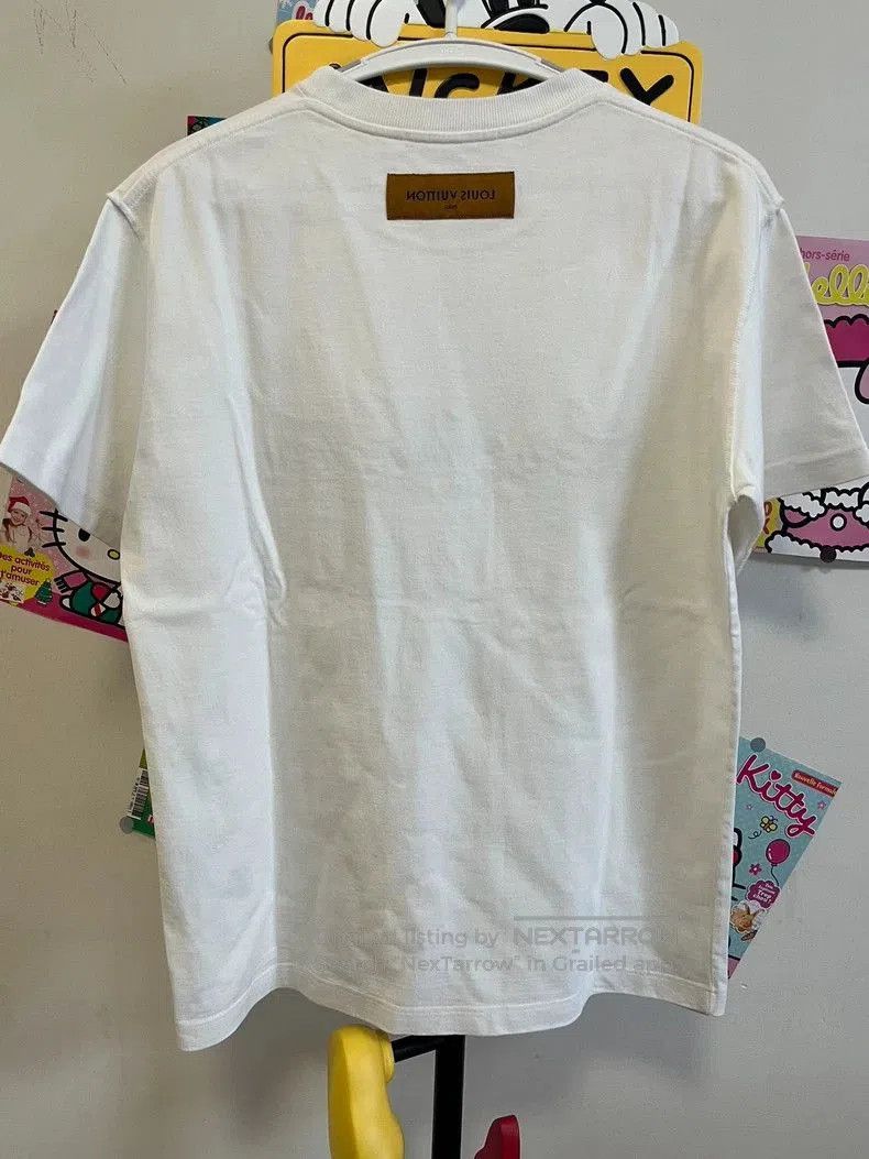 Louis Vuitton LV Paris Limited Logo Embroidered T-shirt. Size US M / EU 48-50 / 2 - 2 Thumbnail