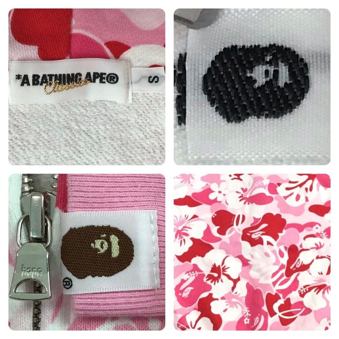 Bape BAPE Aloha camo full zip hoodie a bathing ape pink camo NIGO Size US S / EU 44-46 / 1 - 7 Thumbnail