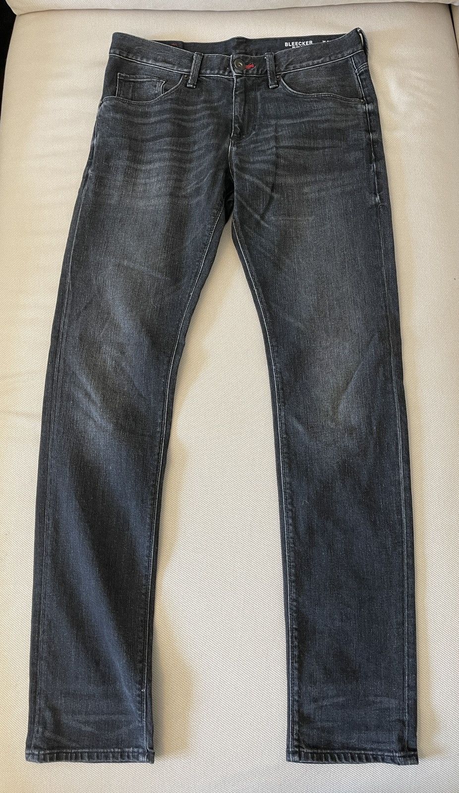 Tommy Hilfiger Tommy Hilfiger Men’s Jeans Grey Bleecker Slim Fit W32 L34 Size US 32 / EU 48 - 2 Thumbnail