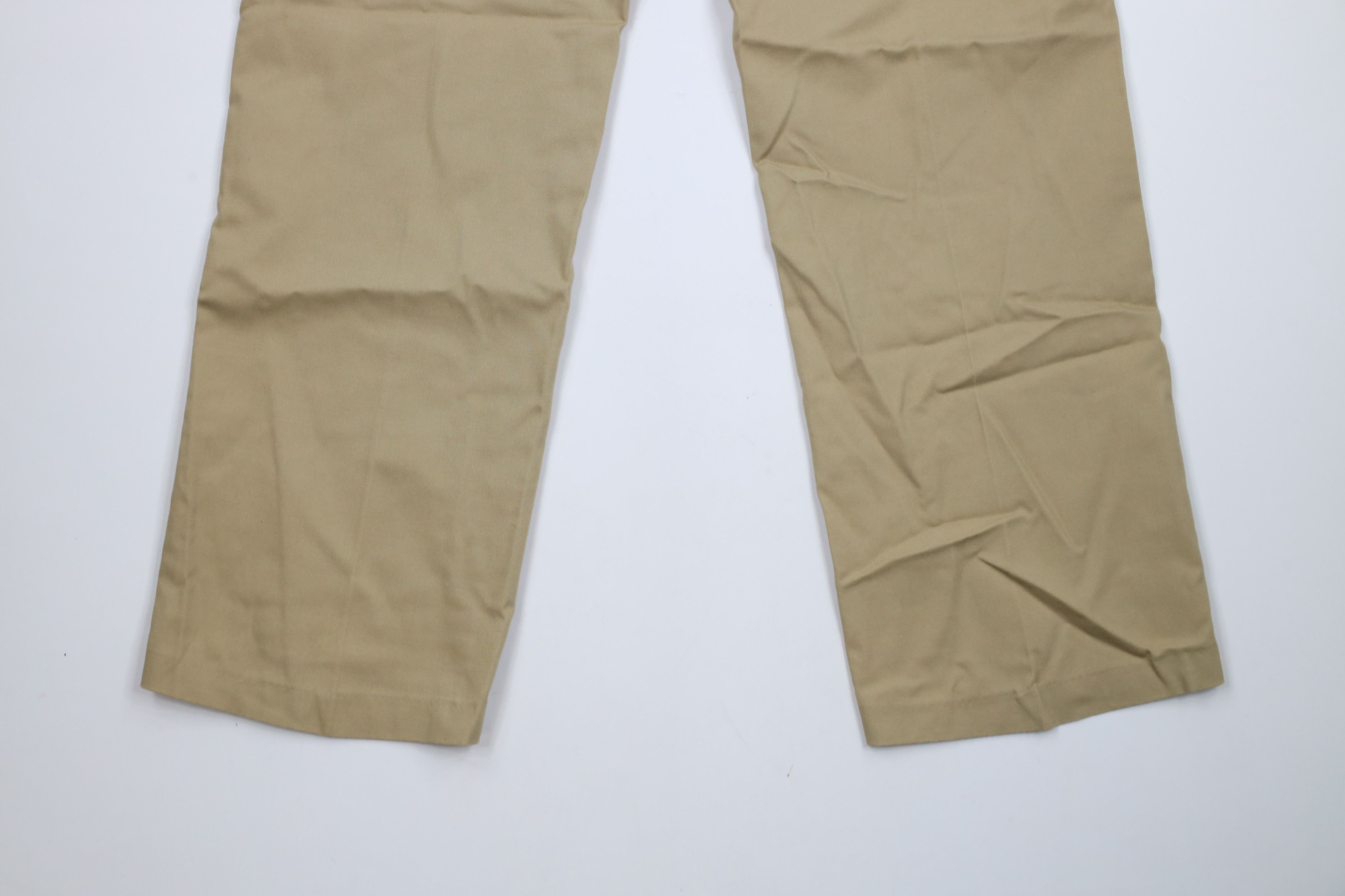 Vintage Vintage 70s Streetwear Wide Leg Chino Pants Trousers Tan Size US 34 / EU 50 - 12 Thumbnail