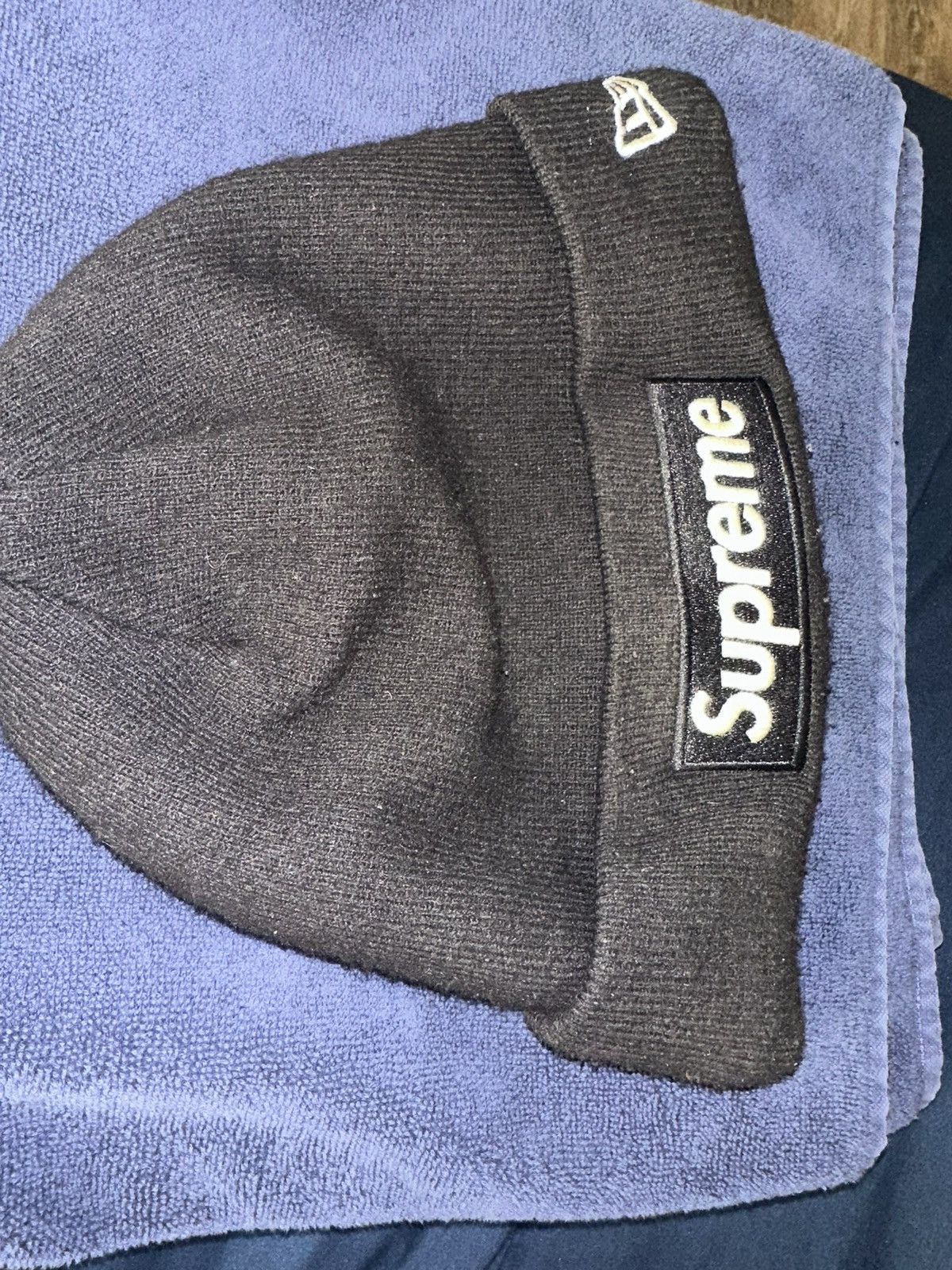Supreme Supreme New Era Box Logo Beanie (FW21) - Black Size ONE SIZE - 2 Thumbnail
