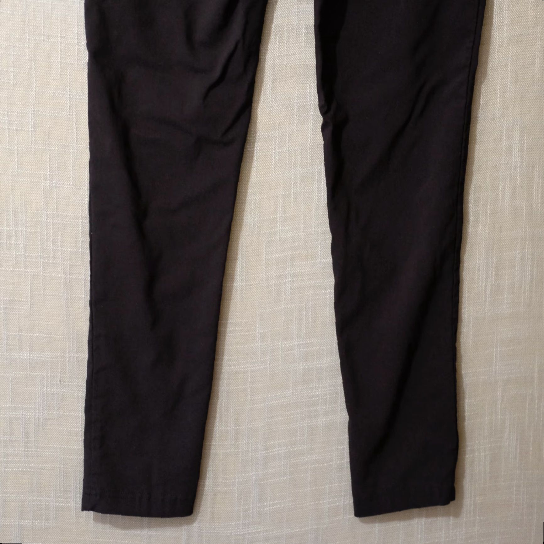 Calvin Klein Calvin Klein Ankle Dress Pants Black Pull On Stretch Women's 6 #H95-5 Dress Pants Slim Mid Rise 27 Inseam 27 in Womens Black Pants Size 28" / US 6 / IT 42 - 7 Thumbnail