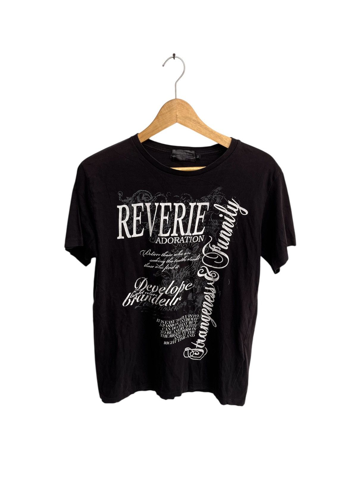 20471120 Oblo Design Poem Gohtic Tee Punk Lgb Y2K Ifsix kmrii Size US S / EU 44-46 / 1 - 1 Thumbnail