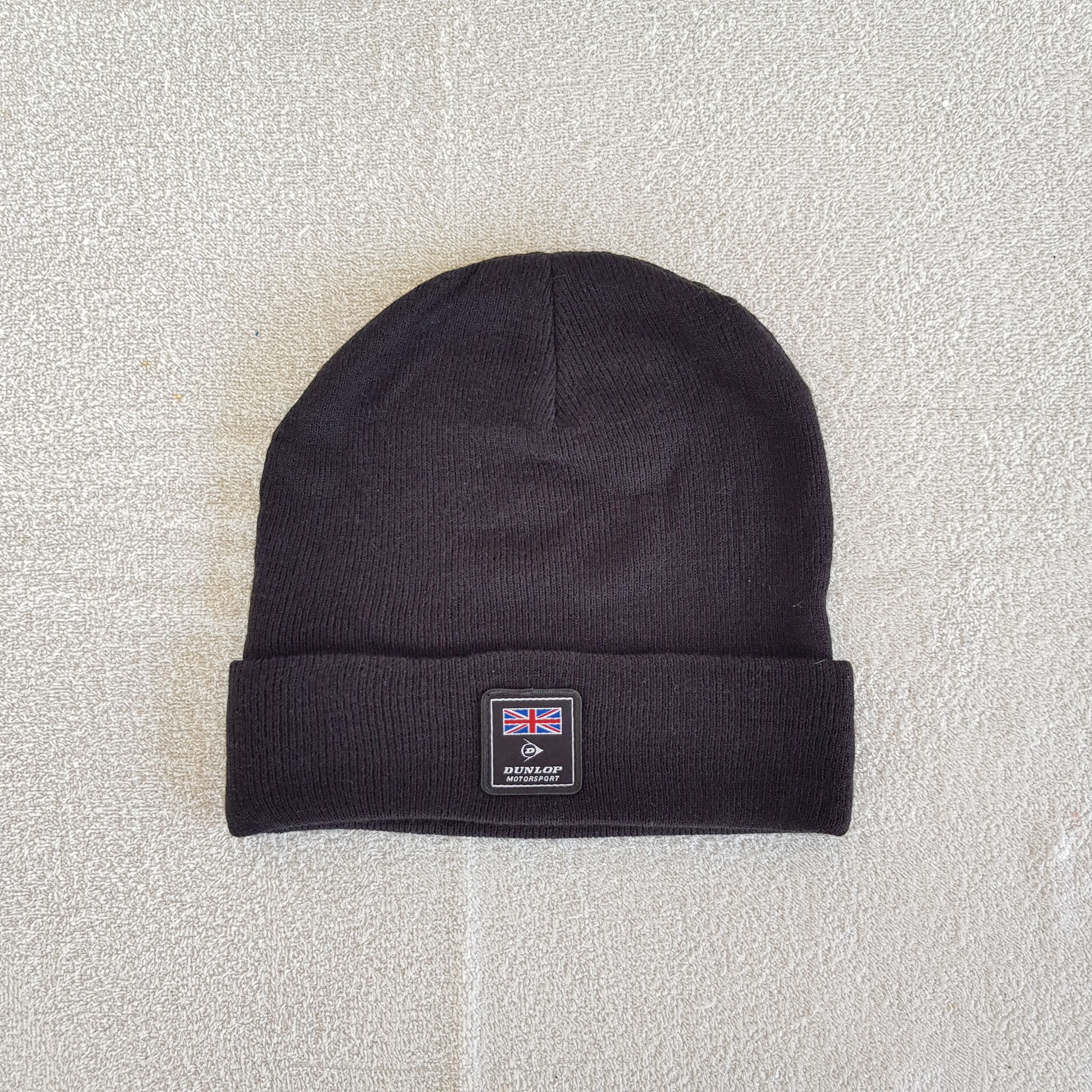 Other Vintage Dunlop Motorsports Beanie Racing Snow Caps Hats Size ONE SIZE - 5 Thumbnail