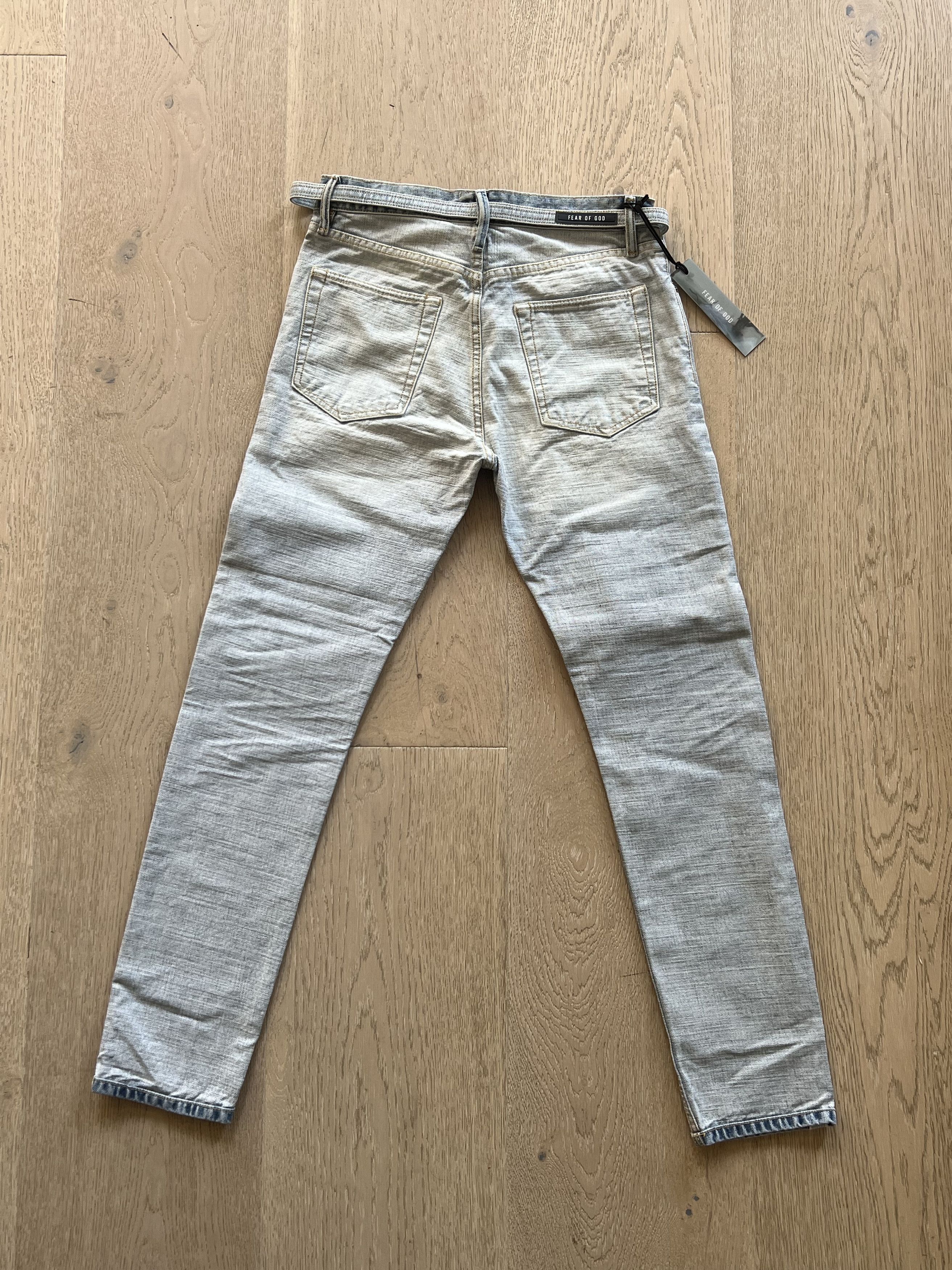 Fear of God $895+ FEAR OF GOD Belted Denim INSIDE OUT Jeans Sixth Size US 32 / EU 48 - 7 Thumbnail